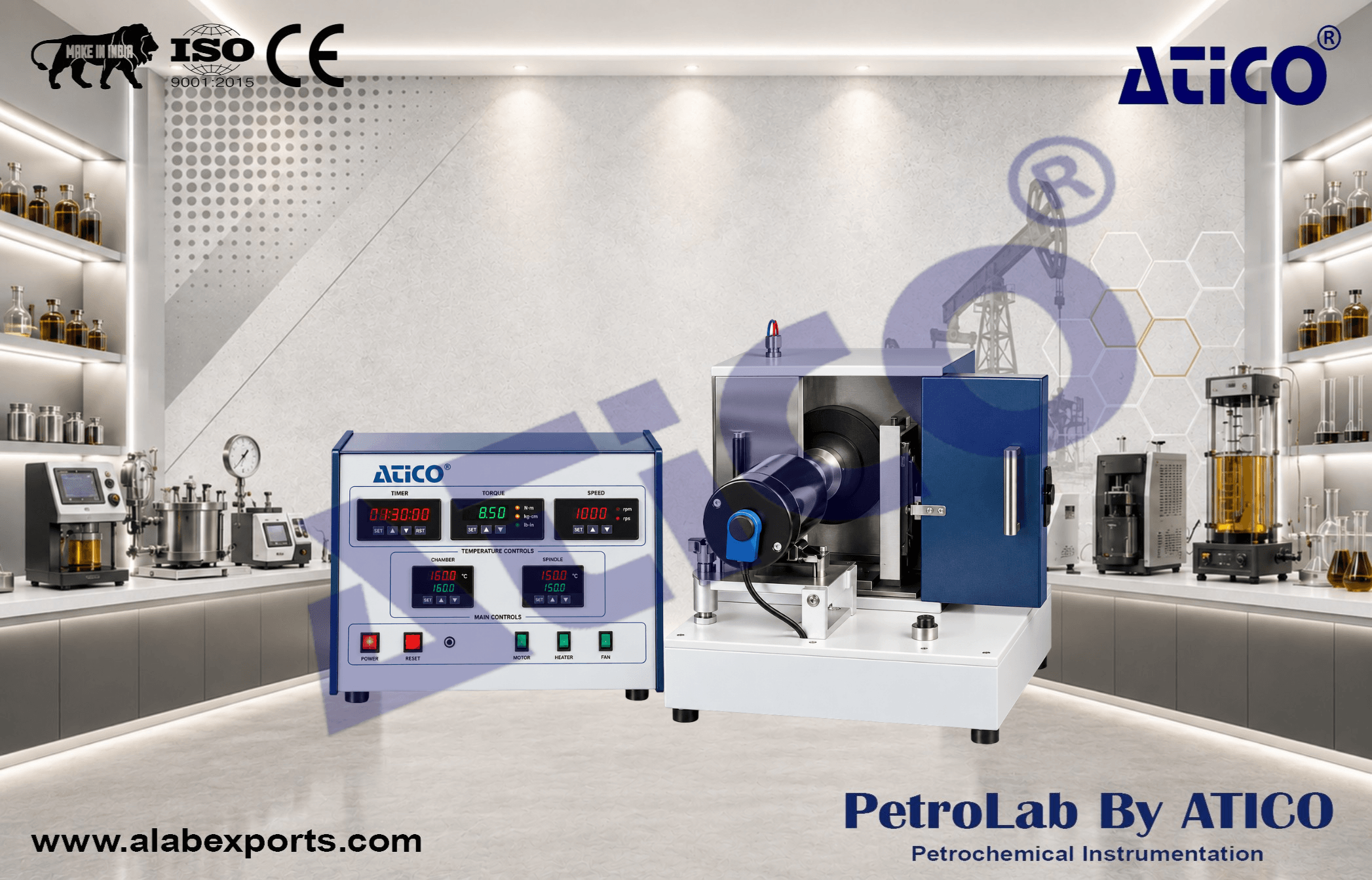 High Temperature Wheel Bearing Grease Tester for Oil Fuel and Petroleum Testing Instruments