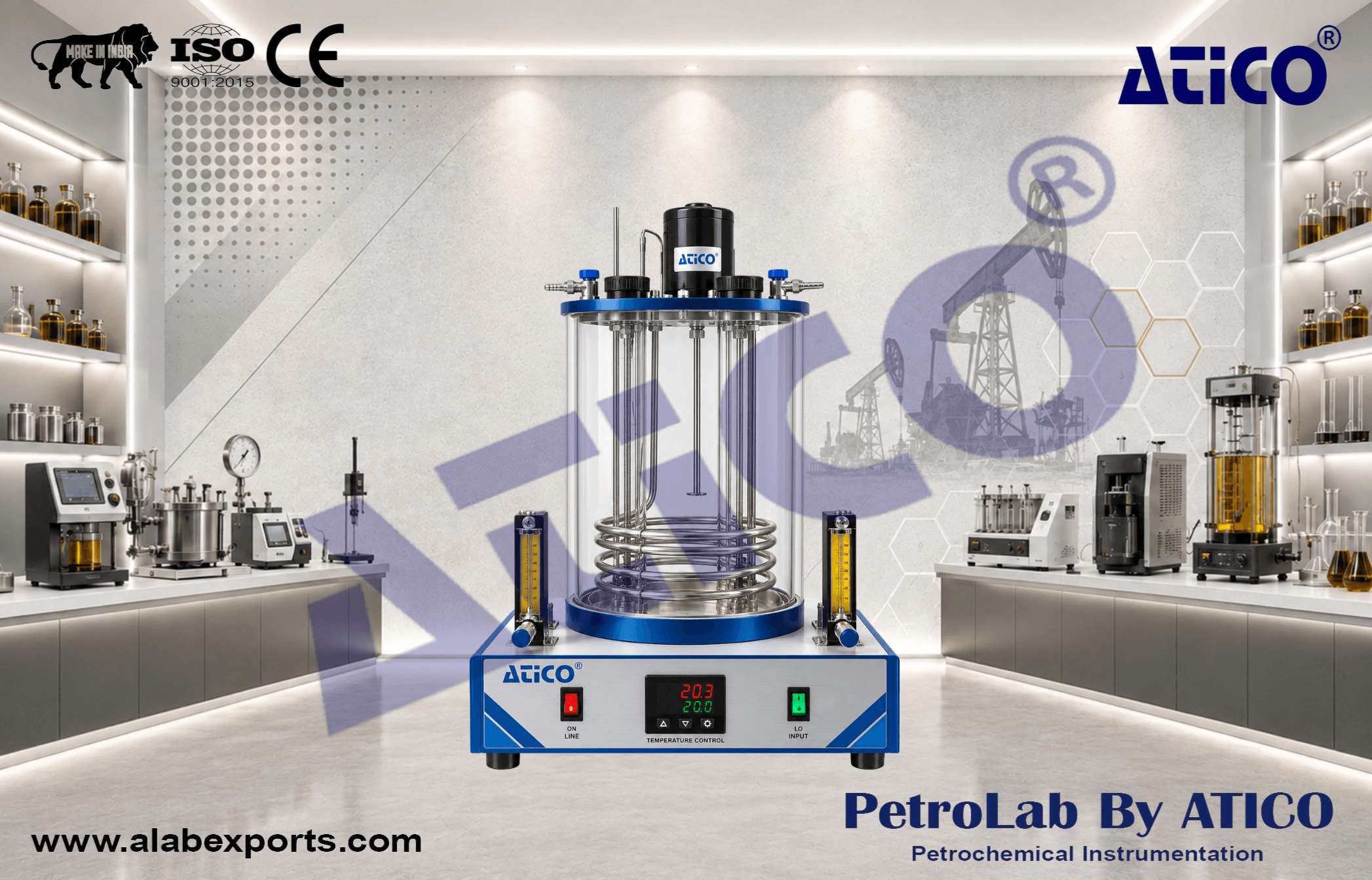 Liquid Foam Test Bath for Oil Fuel and Petroleum Testing Instruments