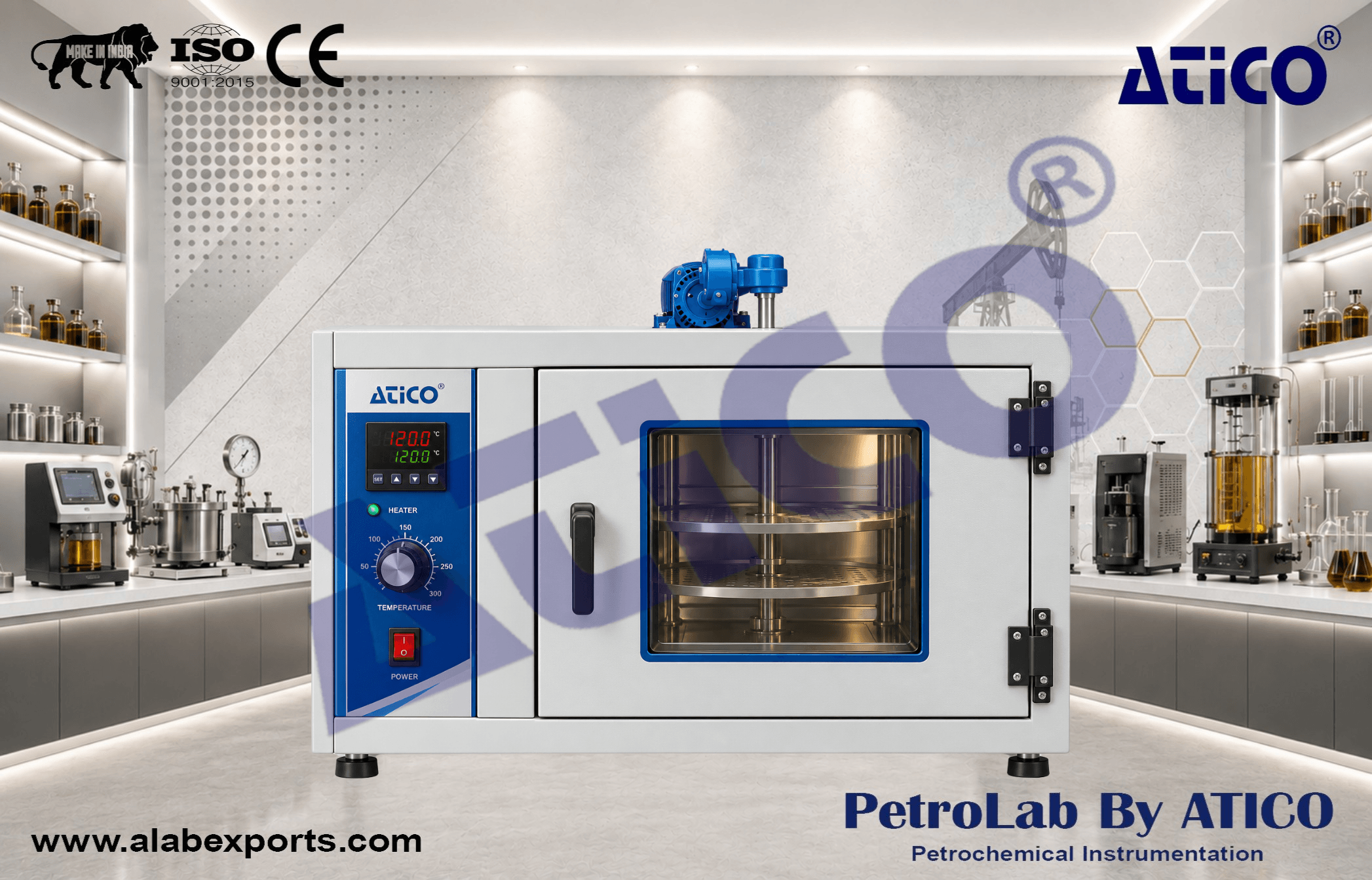 2000 Loss on Heat Thin Film Oven for Oil Fuel and Petroleum Testing Instruments