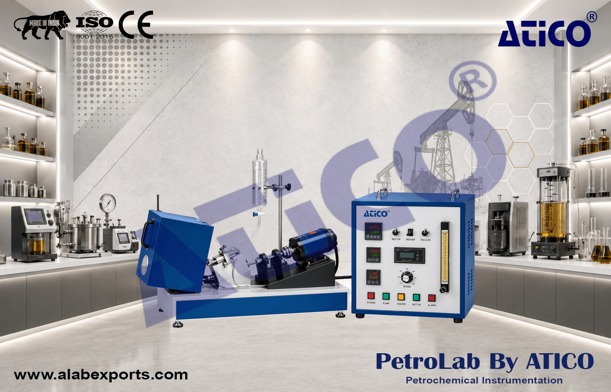 Panel Coking Test Apparatus for Oil Fuel and Petroleum Testing Instruments