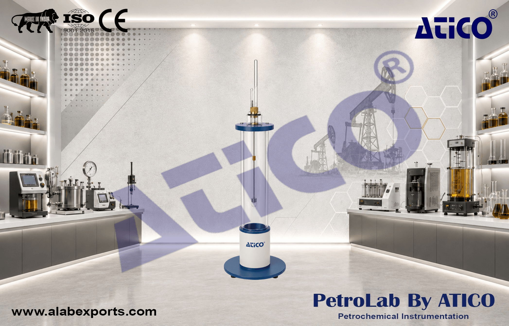 Determining the freezing point ASTM D2386 for developing and manufacturing laboratory test equipment