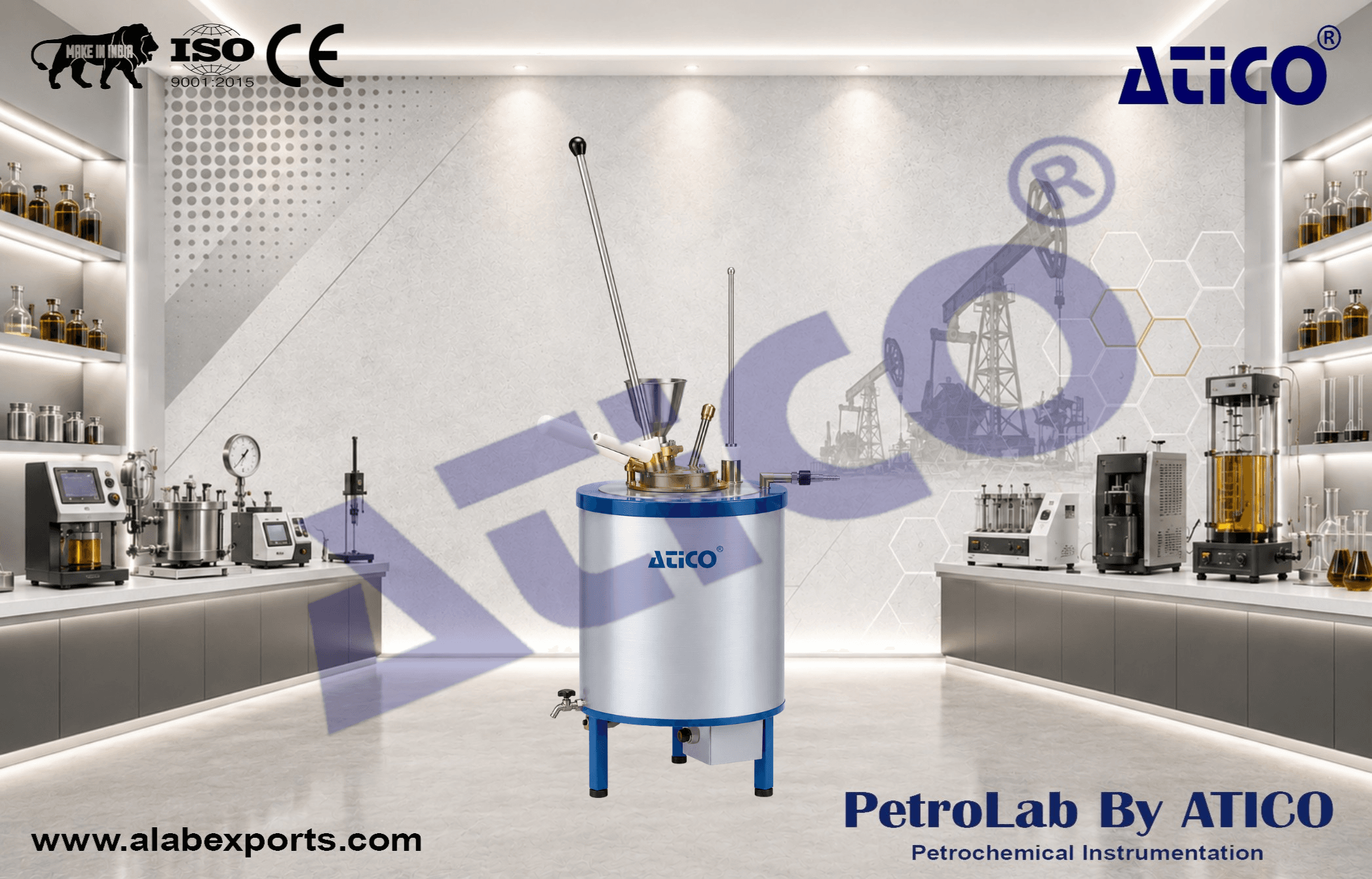 Manual flash point in a closed system for petroleum, petrochemicals, pharmaceuticals, aerospace, cosmetics, food, etc.