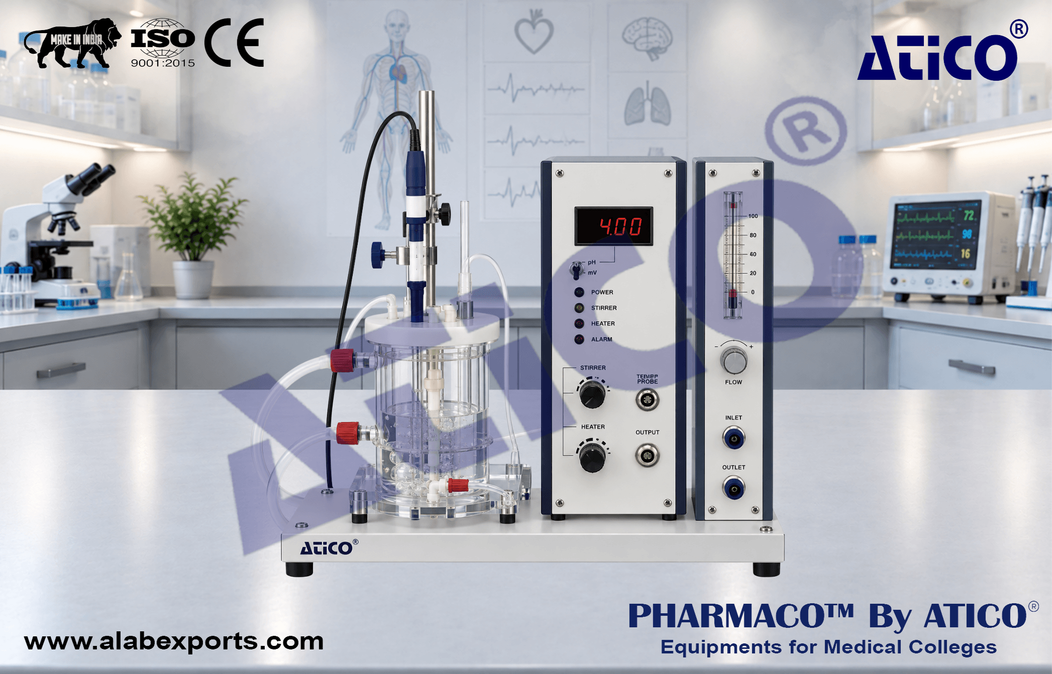 pH Control for Physiology Lab
