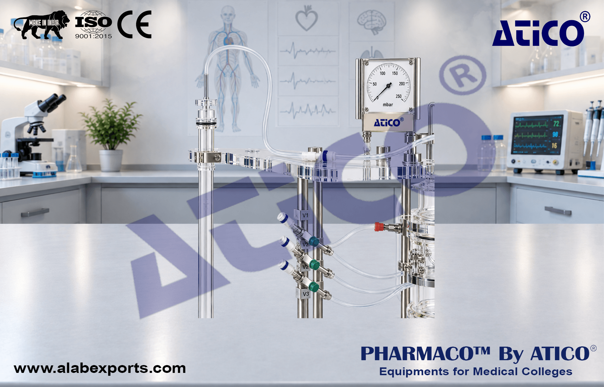 Increased Preload Pressure Option for Working Heart for Physiology Lab