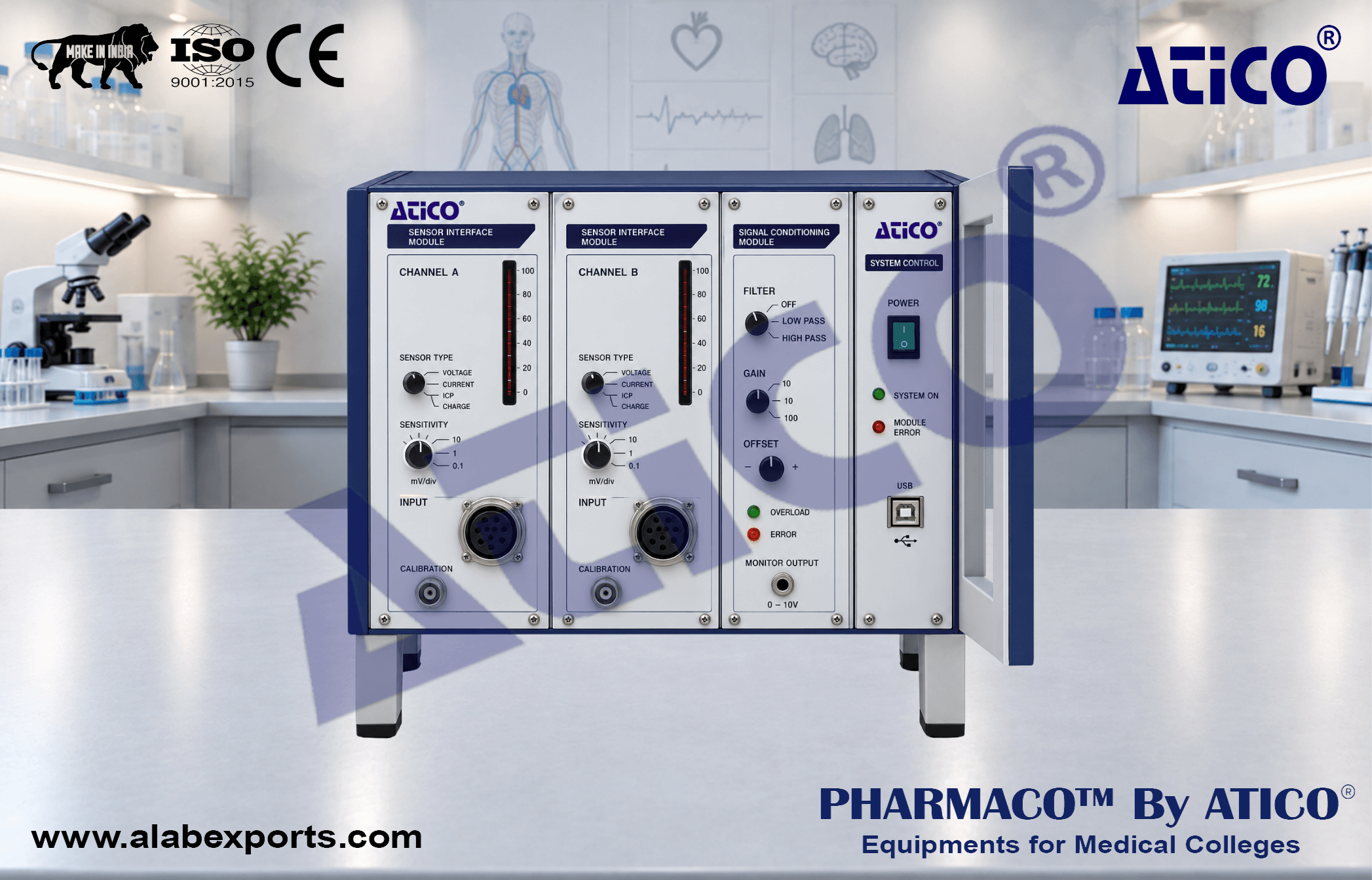 Data Acquisition Hardware for Physiology Lab