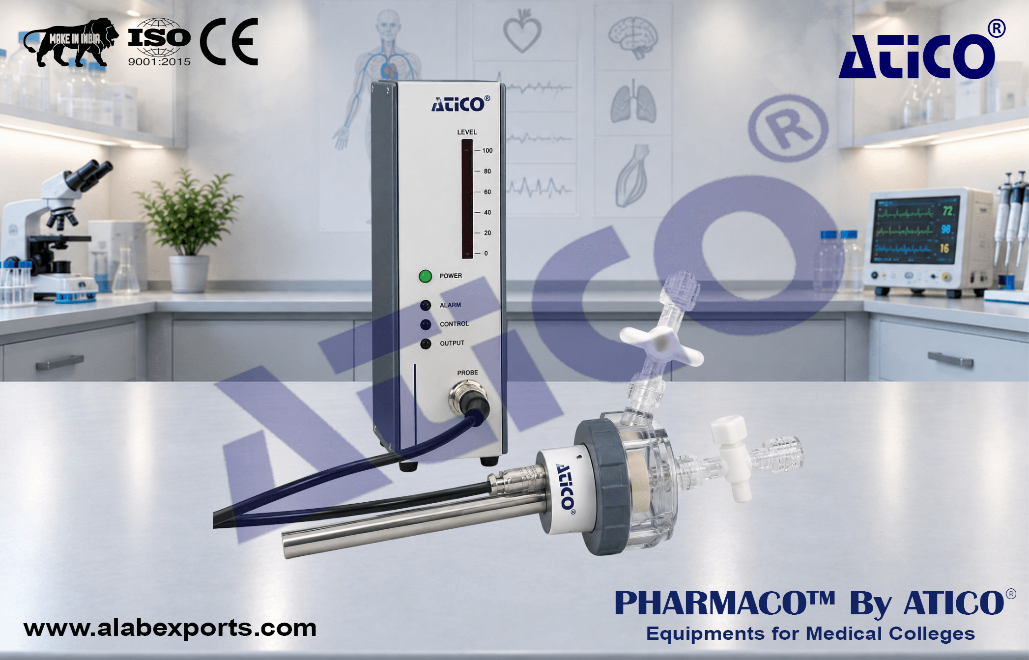 Venous Pressure Measurement Option for Isolated Perfusion Systems for Physiology Lab