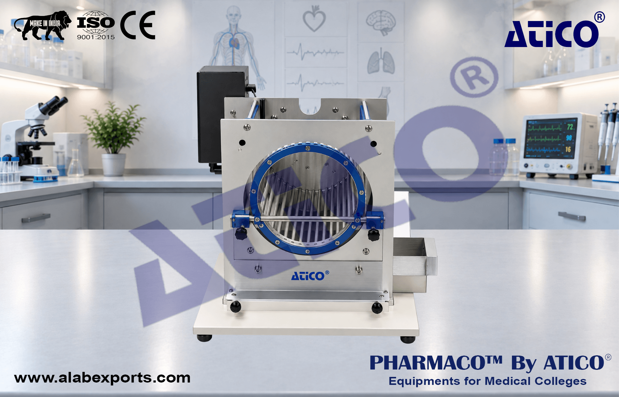 Motorized Wheel for Tethered Mice for Physiological Research Instrumentation