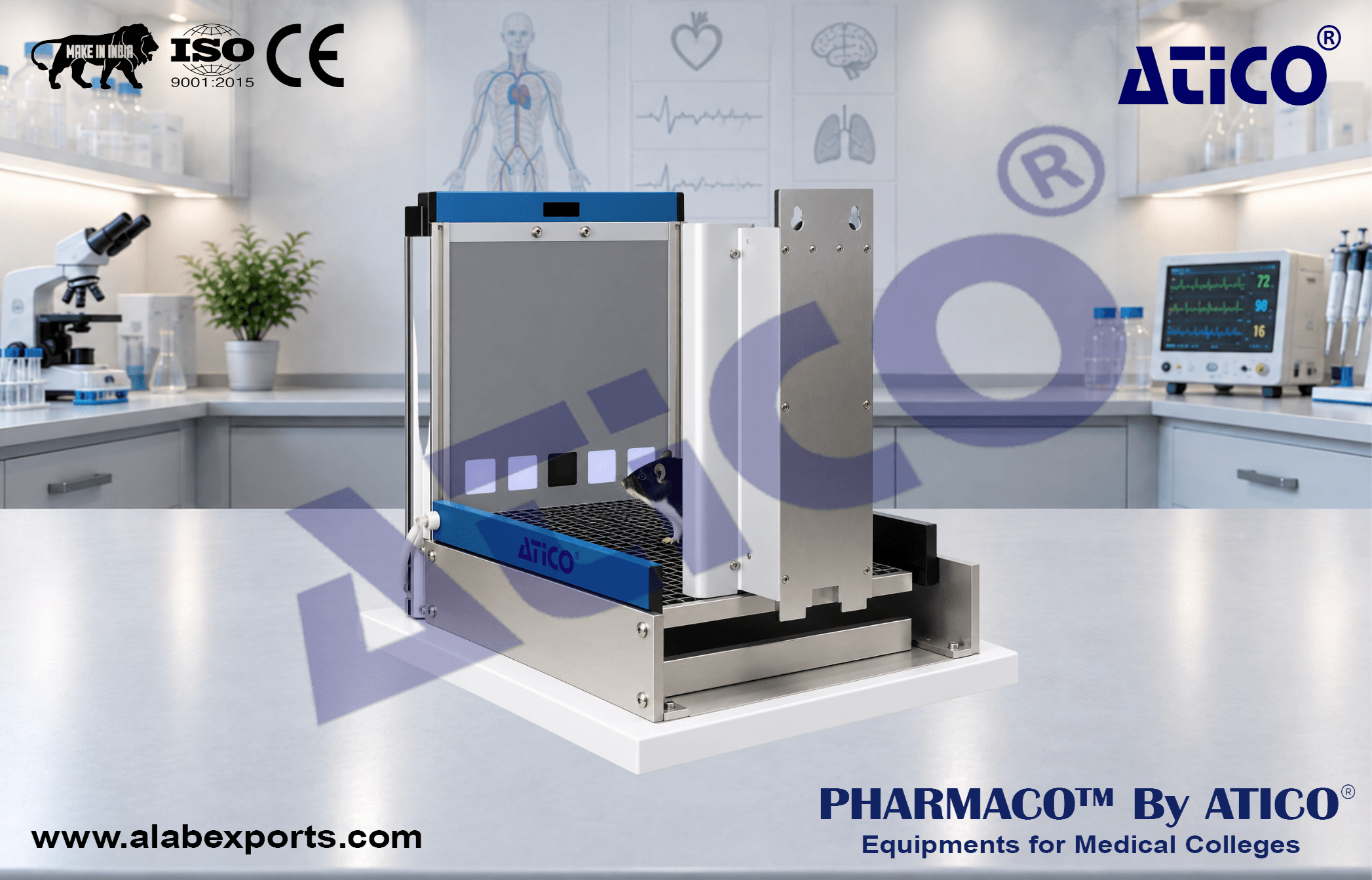 4 Choice Gambling Task 4C-GT for Rat for Physiological Research Instrumentation