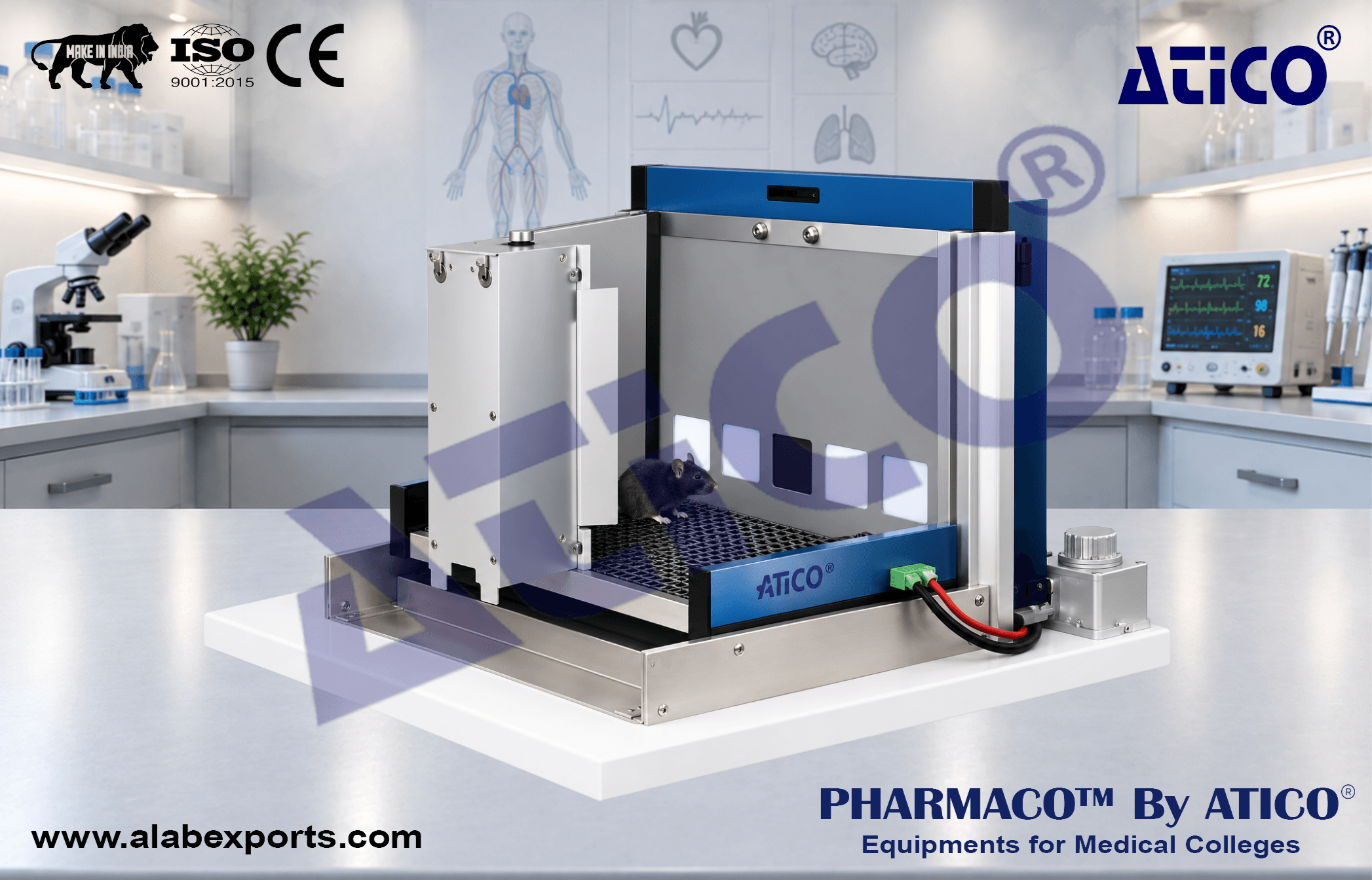 4 Choice Gambling Task 4C-GT for Mice for Physiological Research Instrumentation