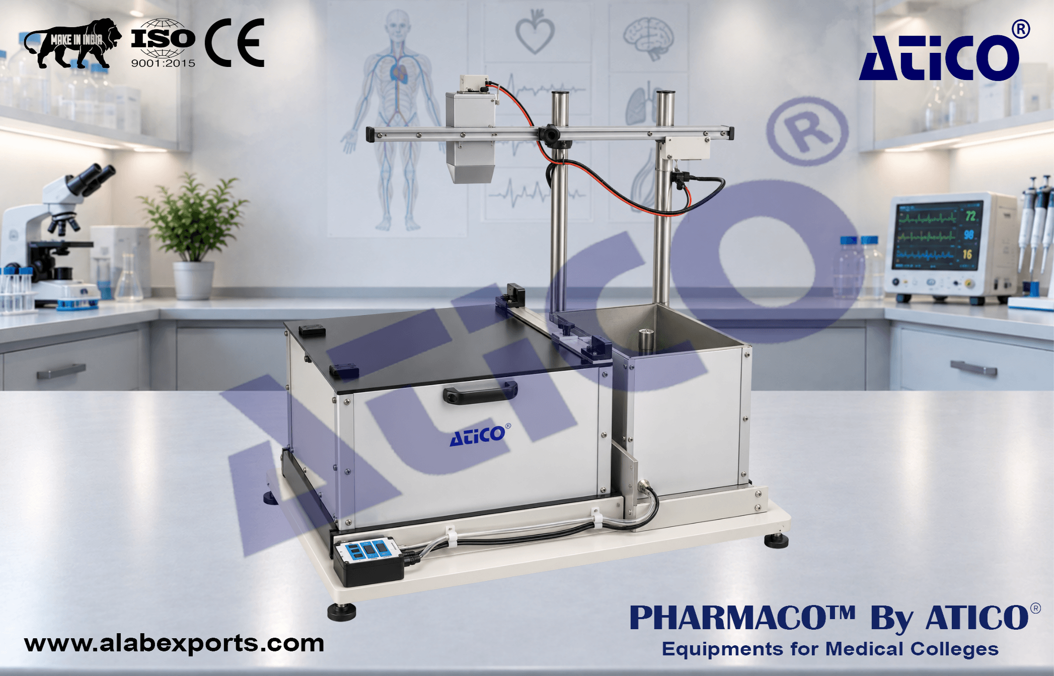 Rat cNOR OL Experiment and Holding Chamber for Physiological Research Instrumentation