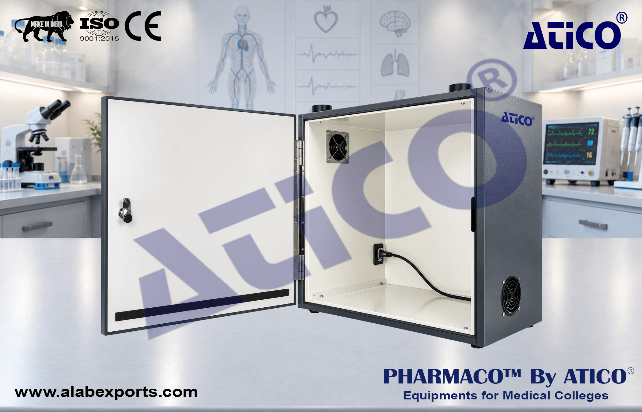 Environmental Cabinet for Physiological Research Instrumentation