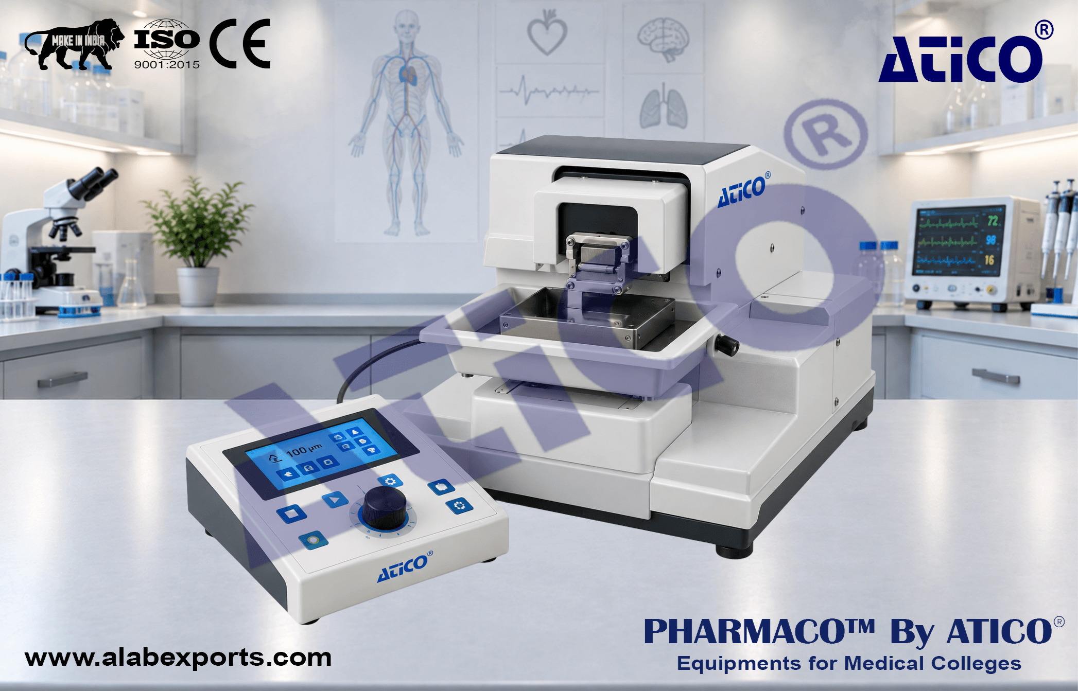 Plus Vibrating Microtome for Physiological Research Instrumentation