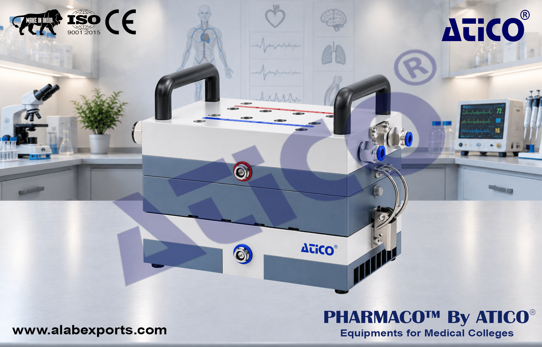 Reliable & effective in vitro and ex vivo exposure for Physiological Research Instrumentation