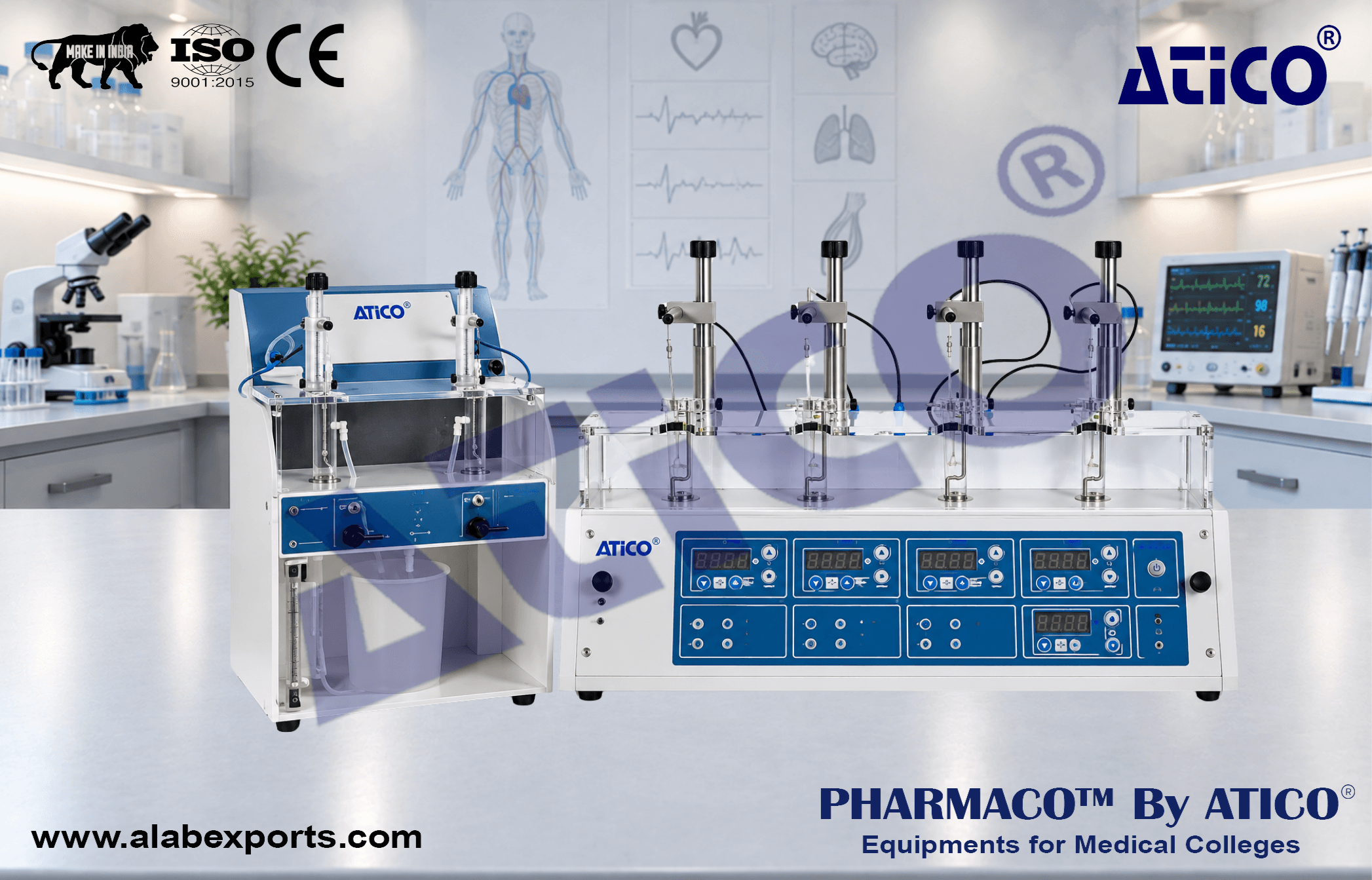 Tissue Bath Systems For physiology Research Lab Equipment