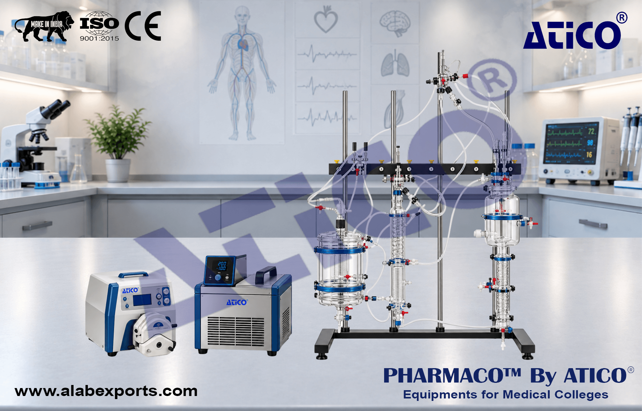 Working Heart Systems For Pharmacology Research Lab Equipment