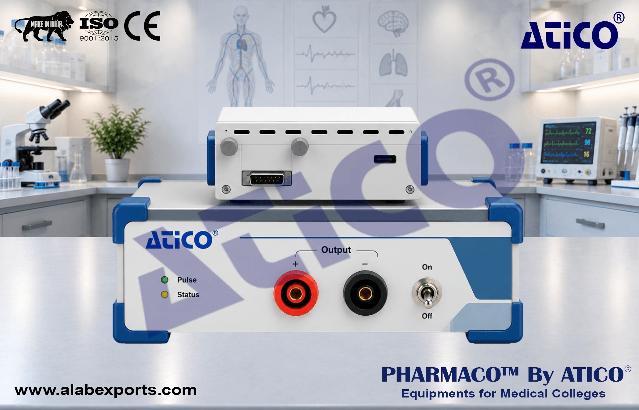 Isolated Heart Pacing Kits For Pharmacology Research Lab Equipment