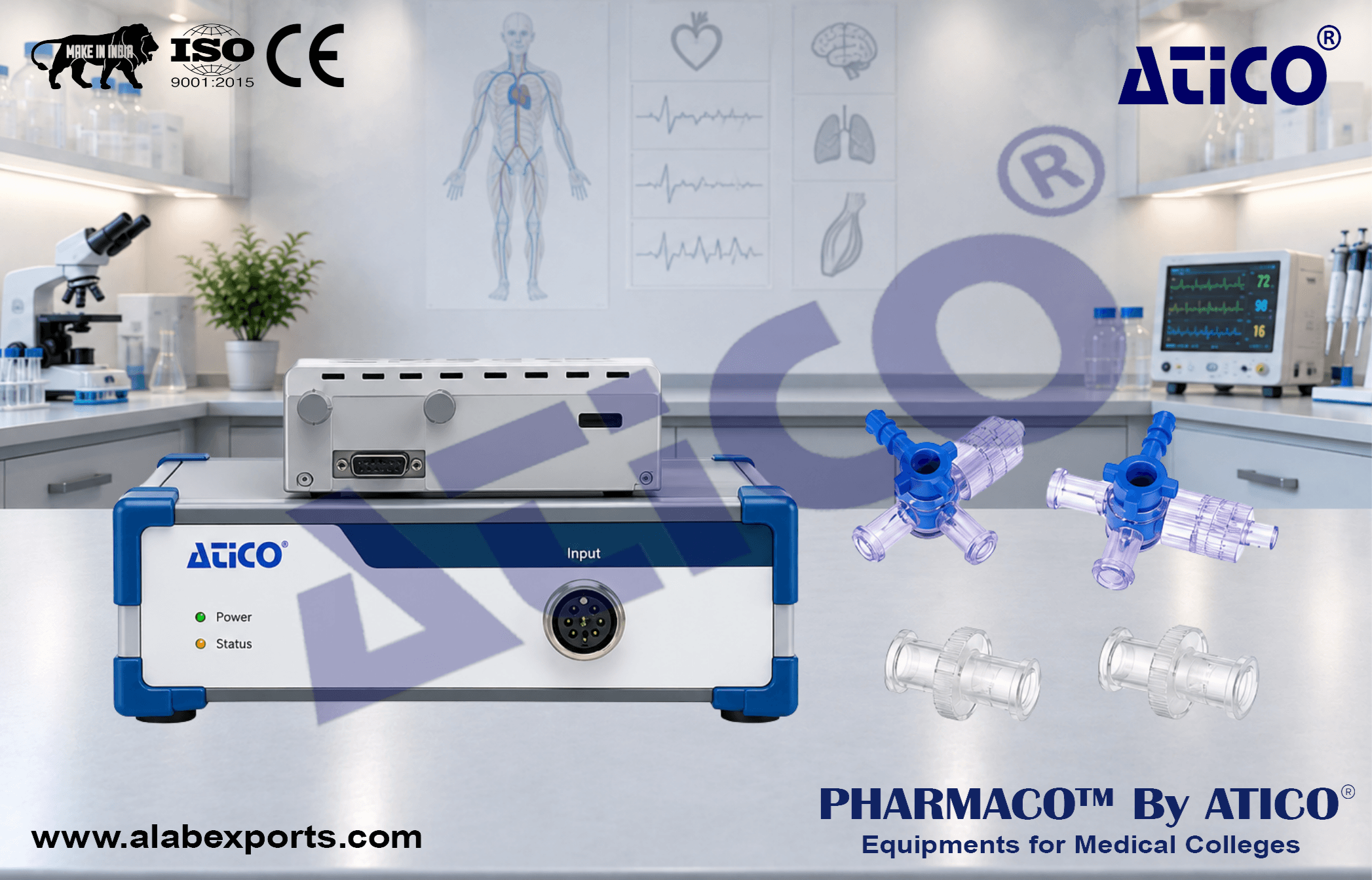 Isolated Heart Pressure Kits For Pharmacology Research Lab Equipment