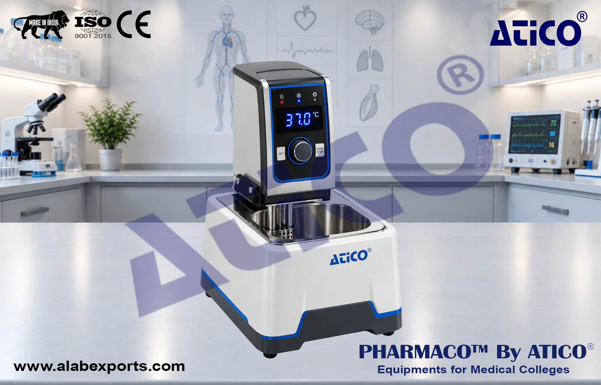 Thermocirculator For Pharmacology Research Lab Equipment