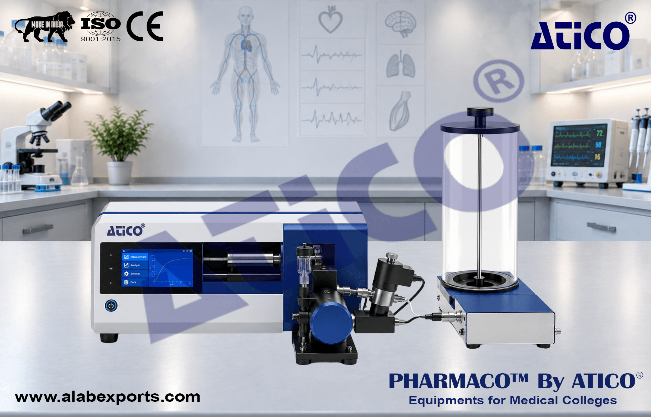 Ventilation Measurement System For Bioscience Research Lab Equipment