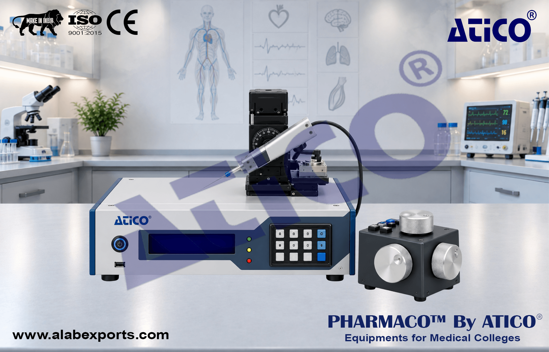 Motorized Micromanipulator For Bioscience Research Lab Equipment