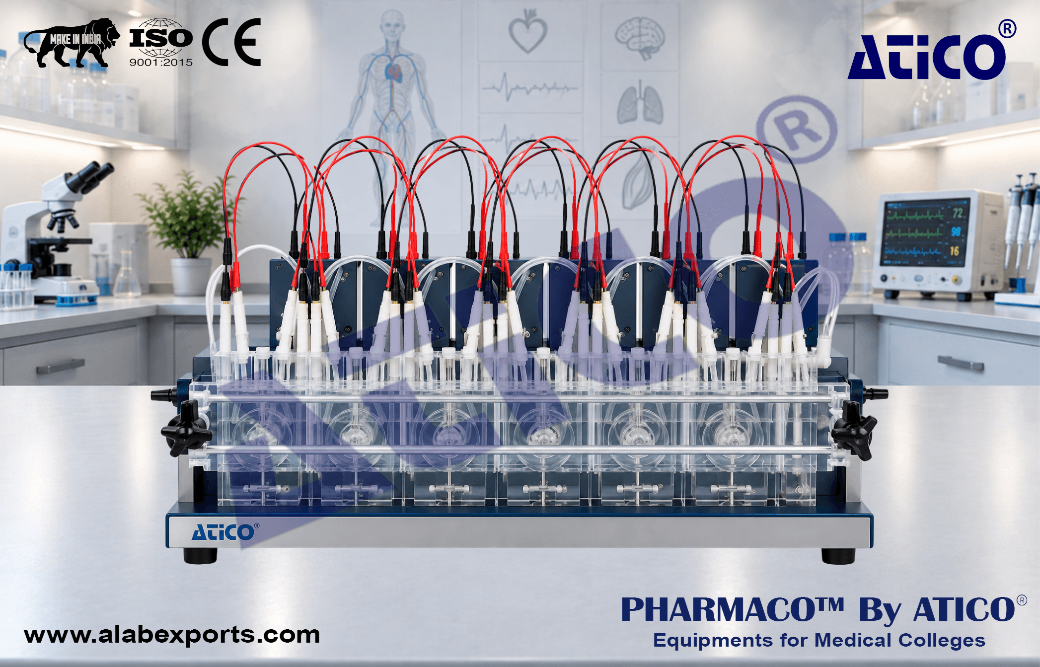 SmartUSSING Ussing Chamber System For physiology Research Lab Equipment