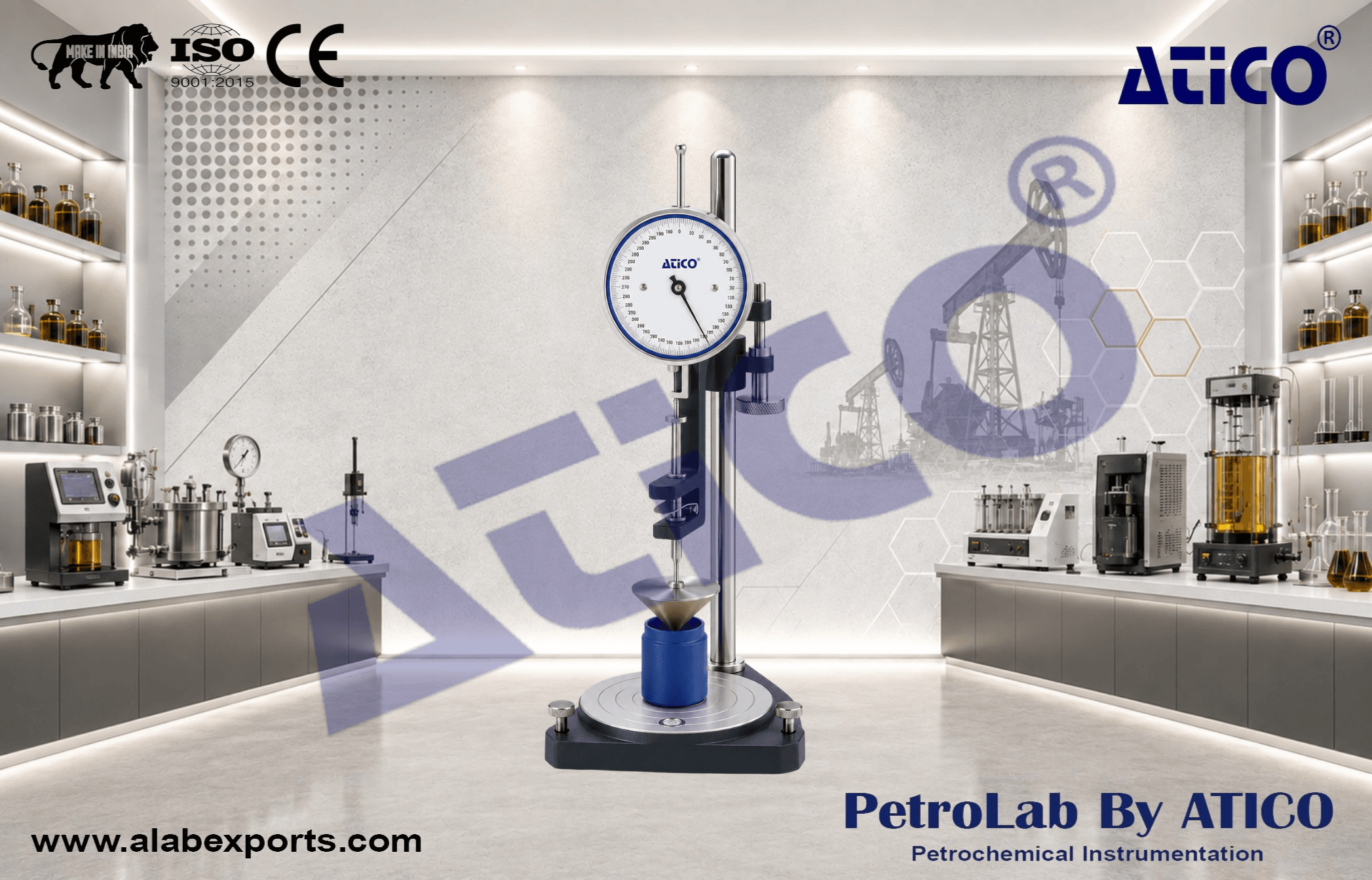Penetrometer for Oil and Petroleum Testing Equipment