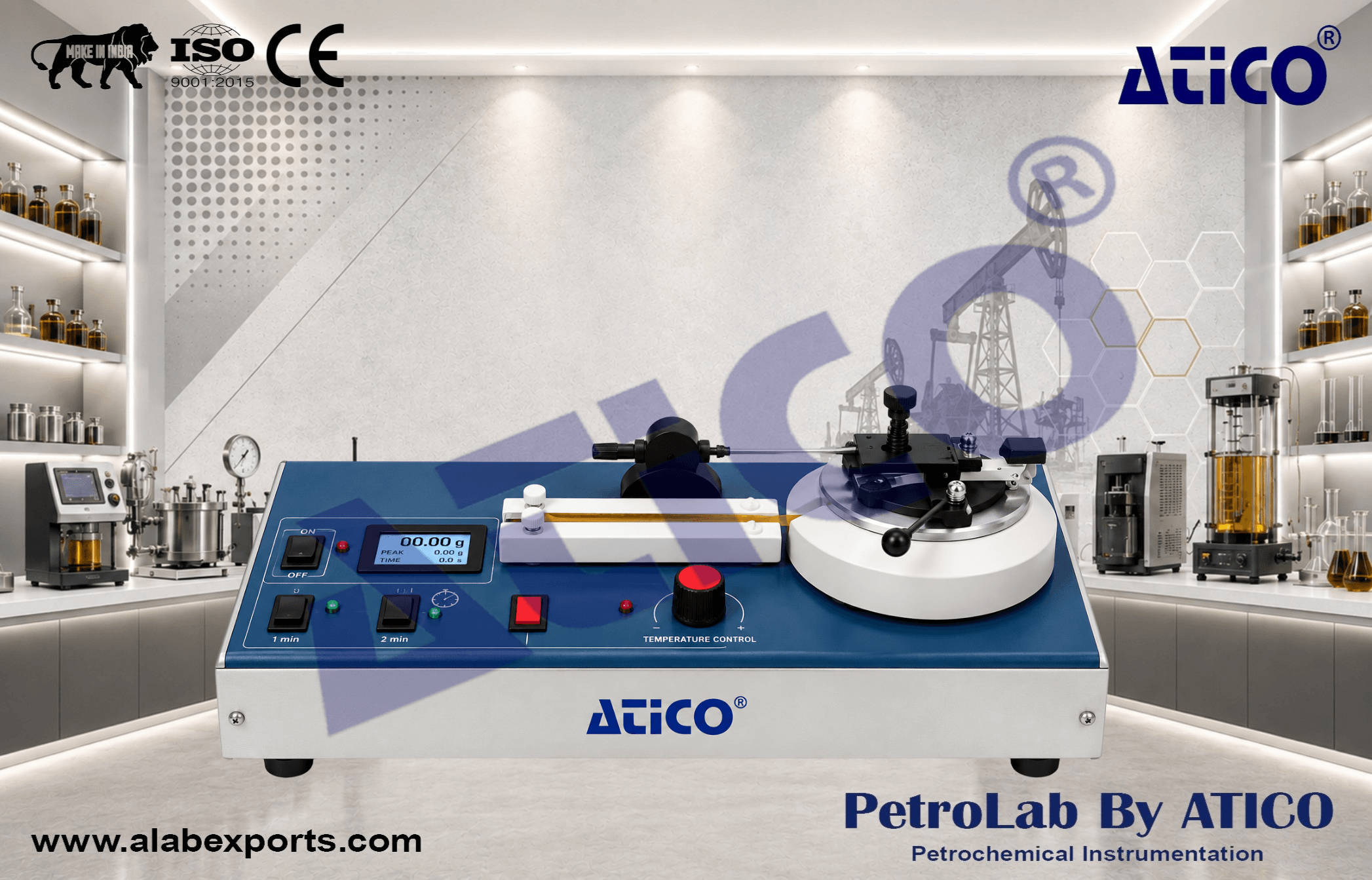 Rapid Flash Tester Closed Cup for Oil and Petroleum Testing Equipment