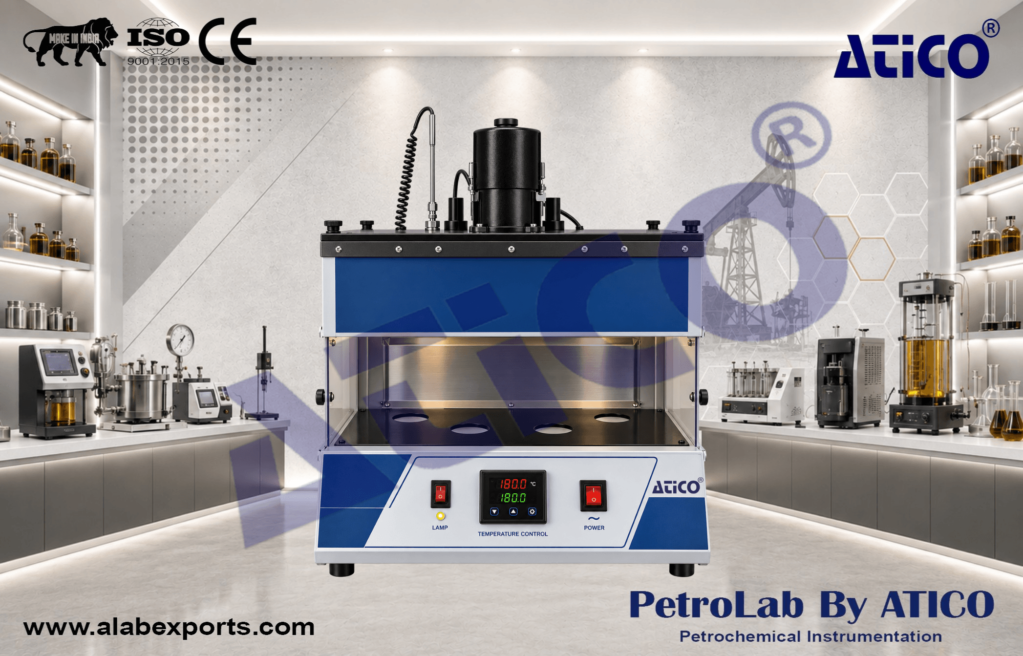 Saybolt Viscosity Bath for Oil and Petroleum Testing Equipment