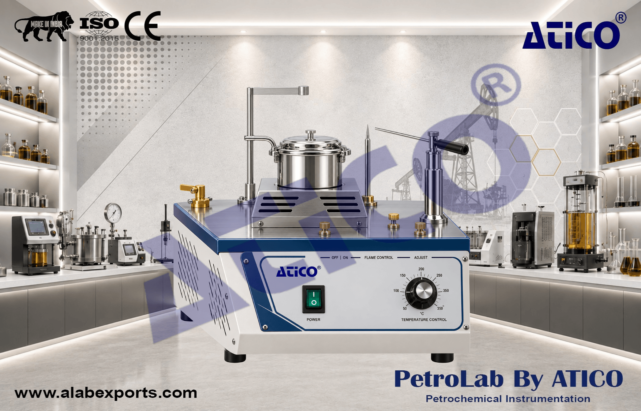 Tag Open Cup Flash Tester for Oil and Petroleum Testing Equipment
