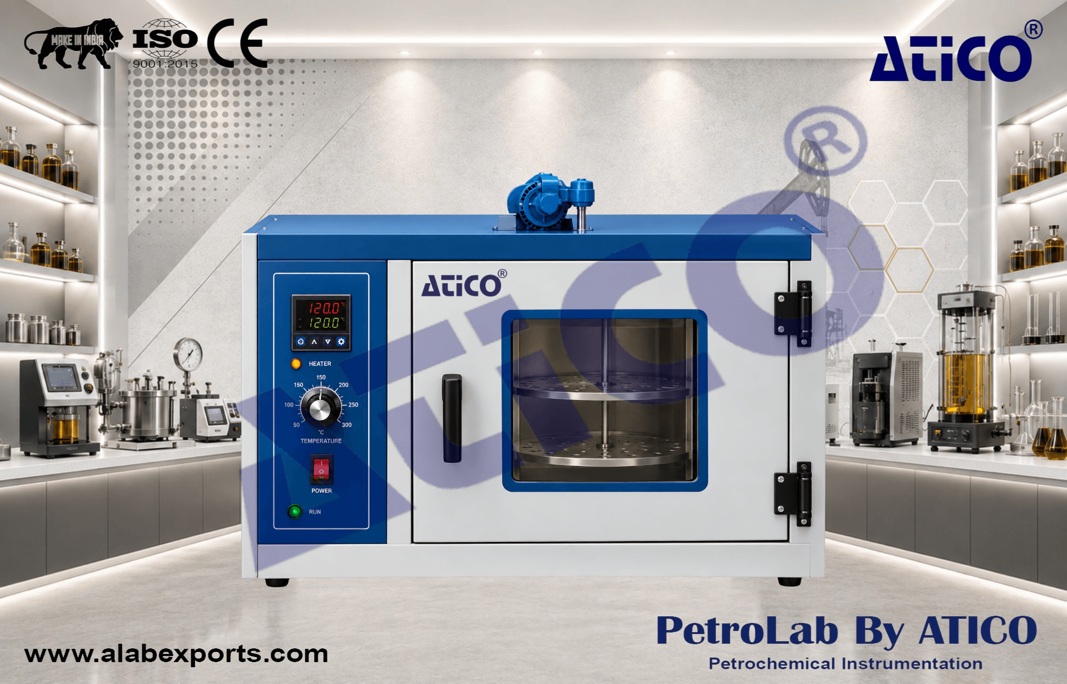 Loss on Heat Thin Film Oven for Oil and Petroleum Testing Equipment