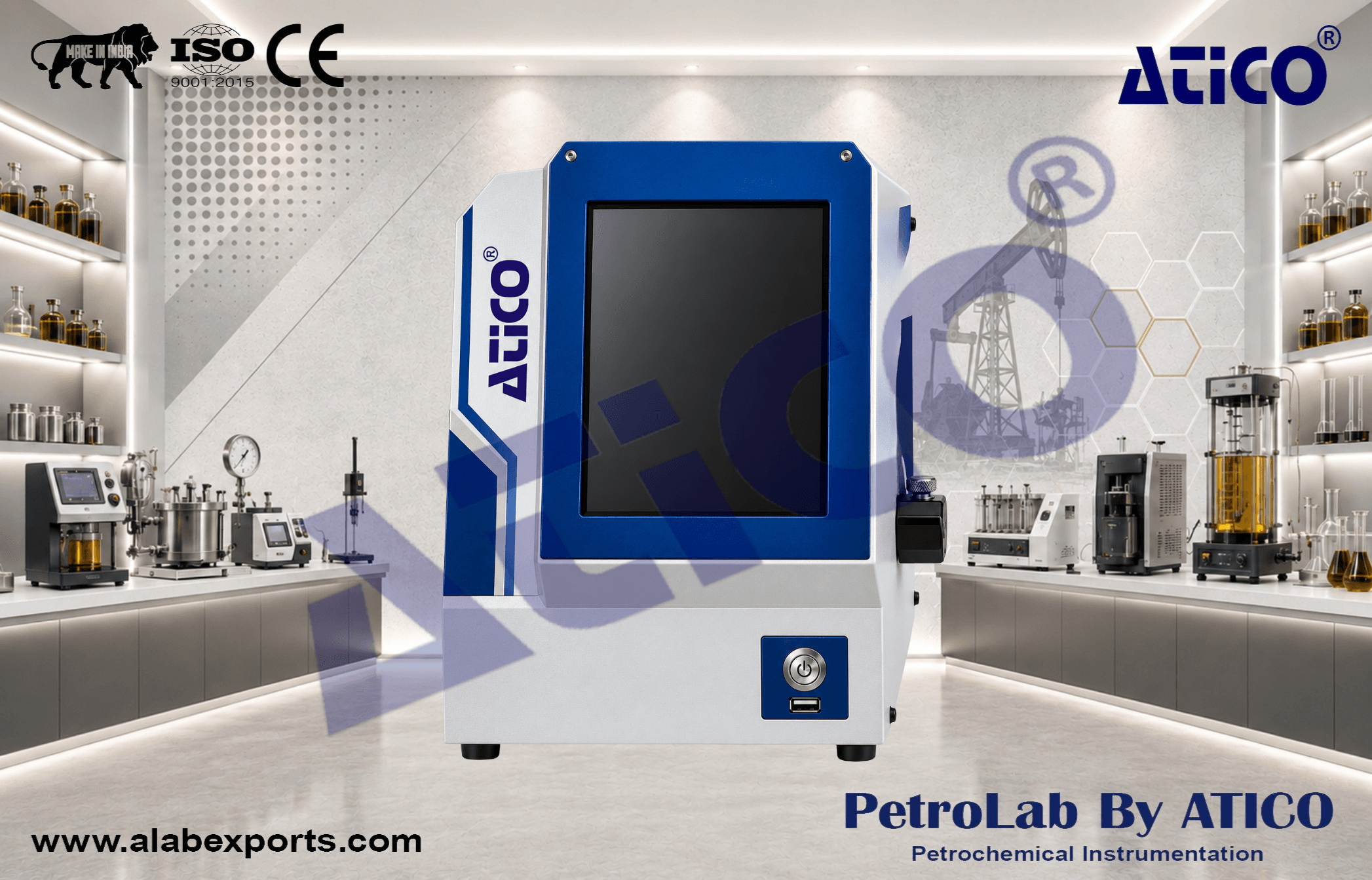 Vapor Pressure of Crude Oil & Petroleum Products for Oil and Petroleum Testing Equipment