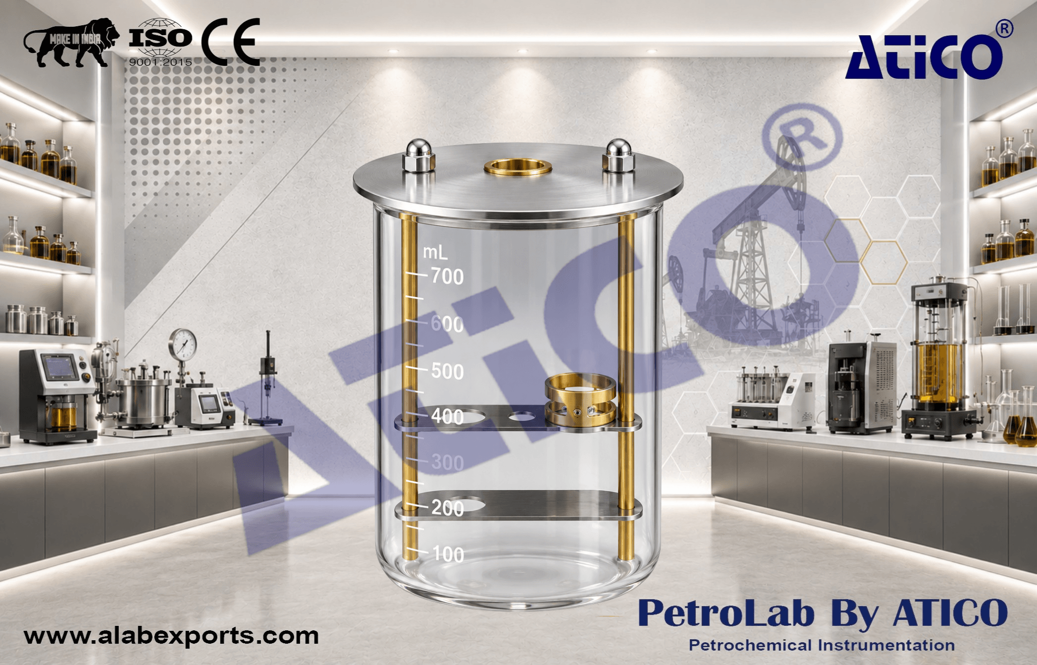 Softening Point Apparatus for Oil and Petroleum Testing Equipment
