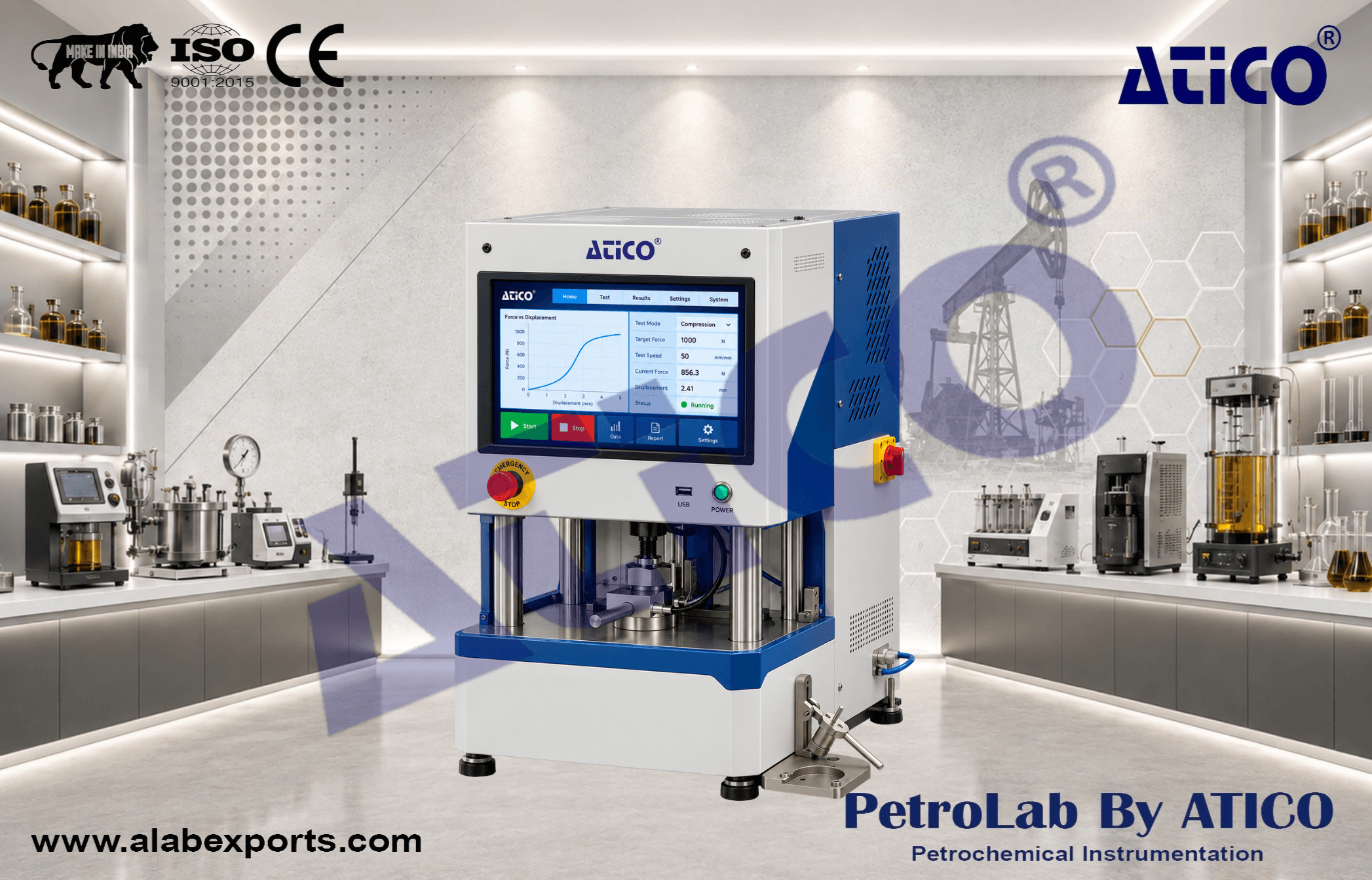 Benchtop Four Ball Wear and EP Tester for Oil and Petroleum Testing Equipment