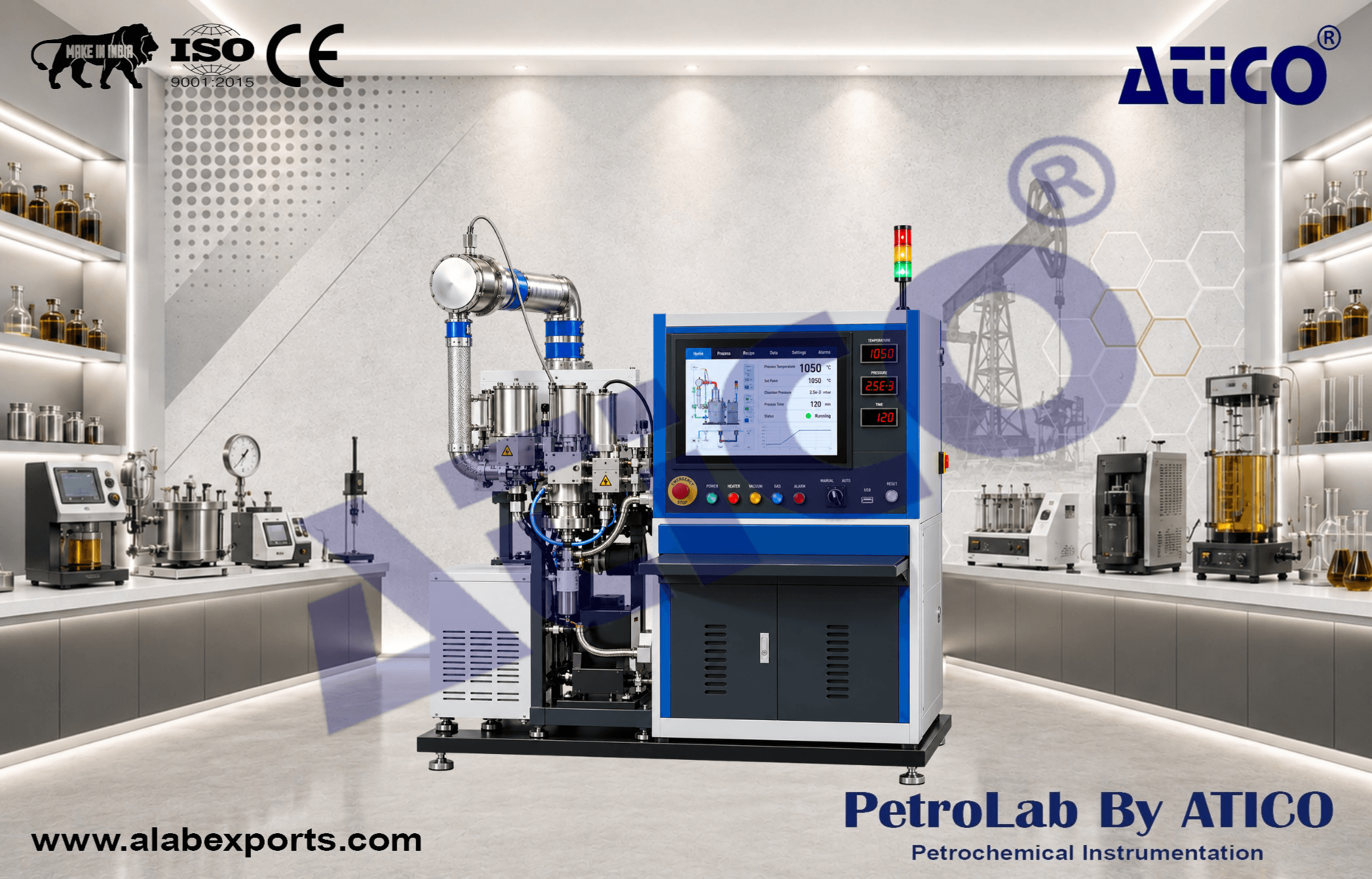 Combination Octane Rating Unit Engine for Petroleum Testing Equipment