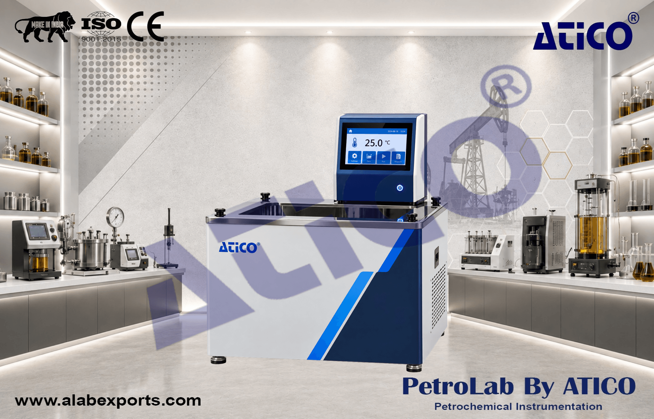 Copper Strip Corrosion from Lubricating Grease for Petroleum Testing Equipment