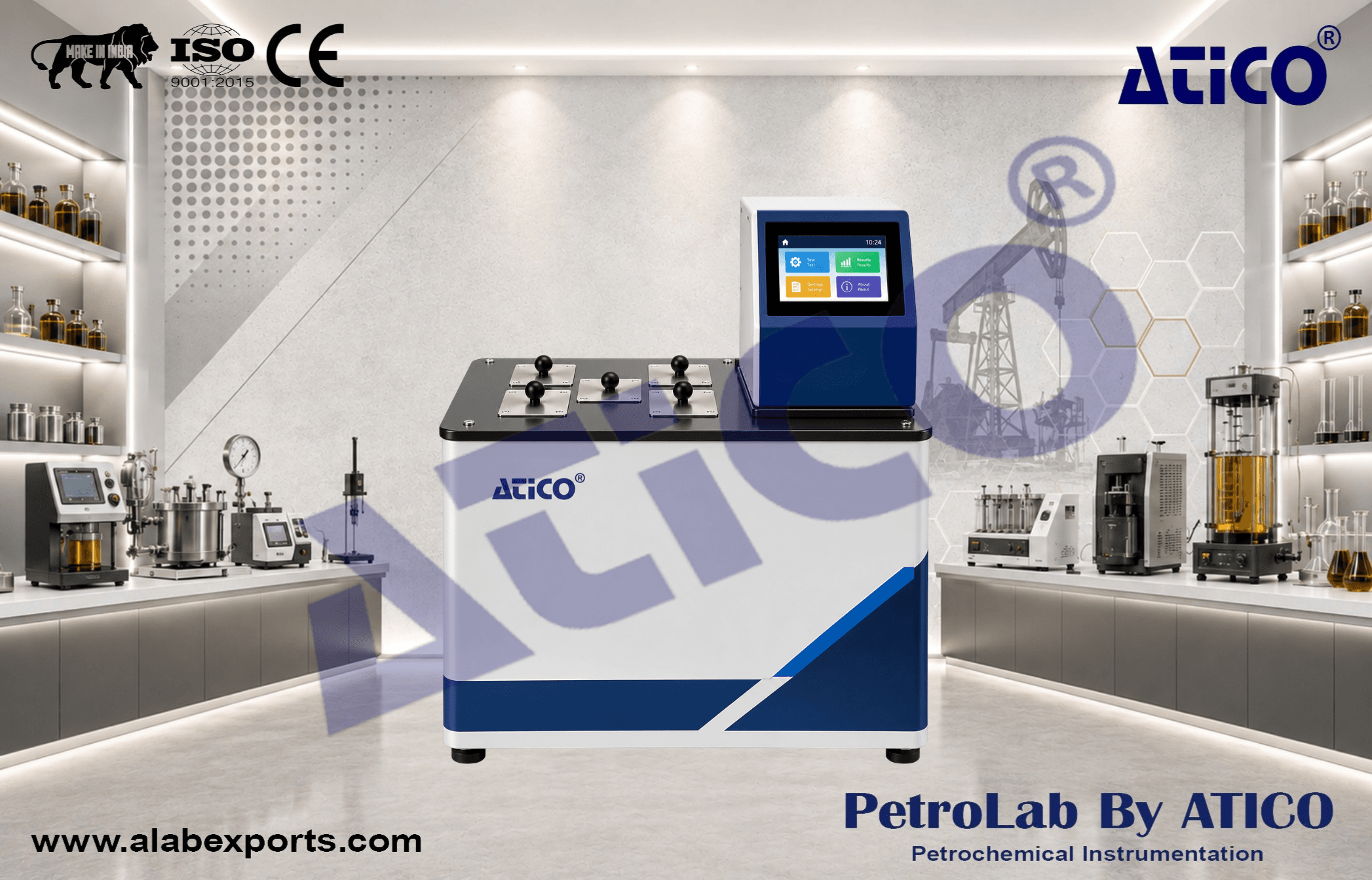 LPG Copper Strip Corrosion Test Apparatusfor Petroleum Testing Equipment
