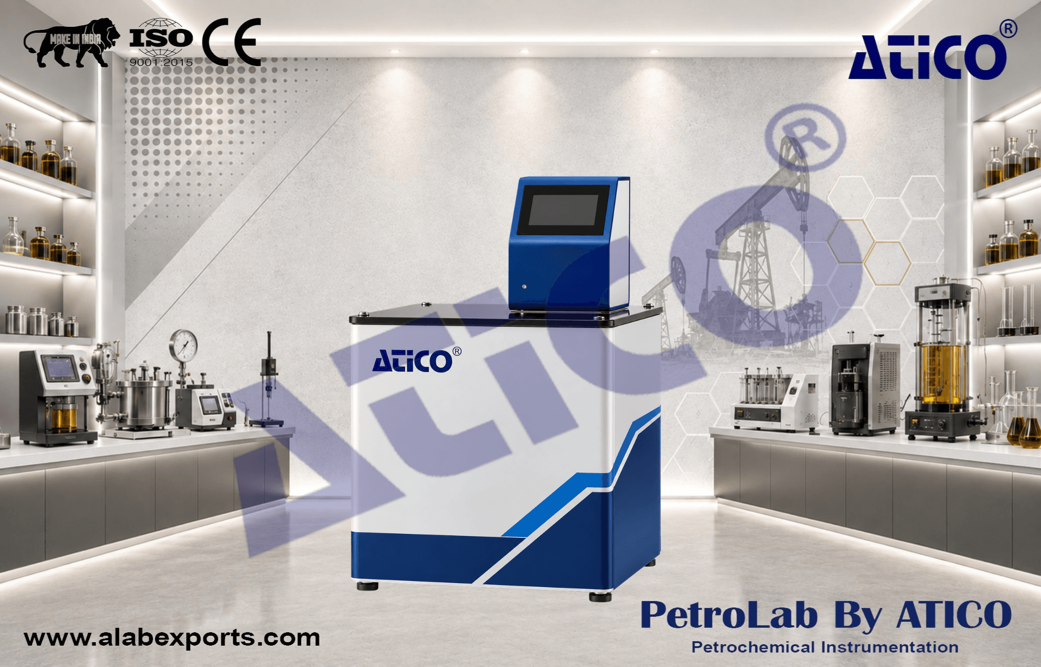 Oxidation Stability Test Apparatus for Gasoline and Aviation Fuels for Petroleum Testing Equipment
