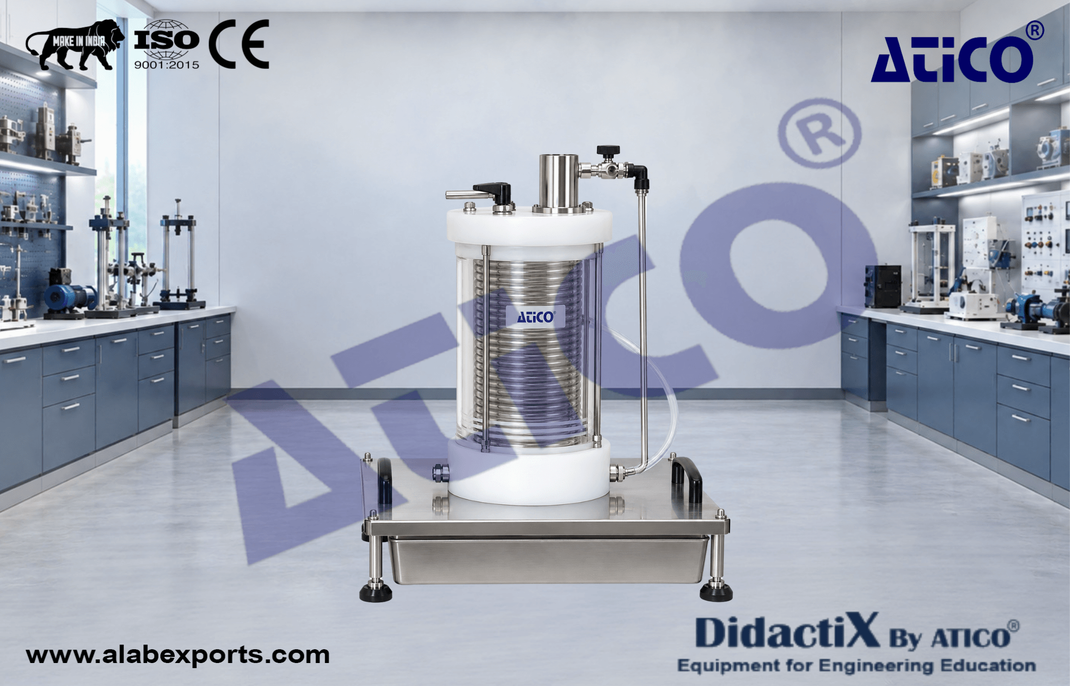 Tubular Reactor Teaching Equipment
