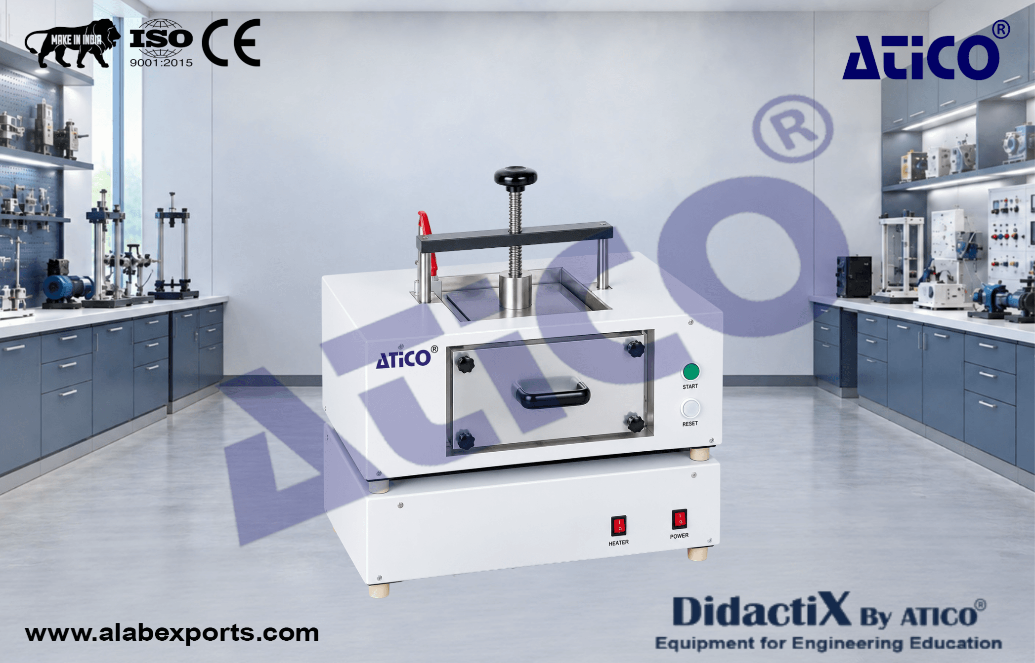 Thermal Conductivity of Building Materials Teaching Equipment