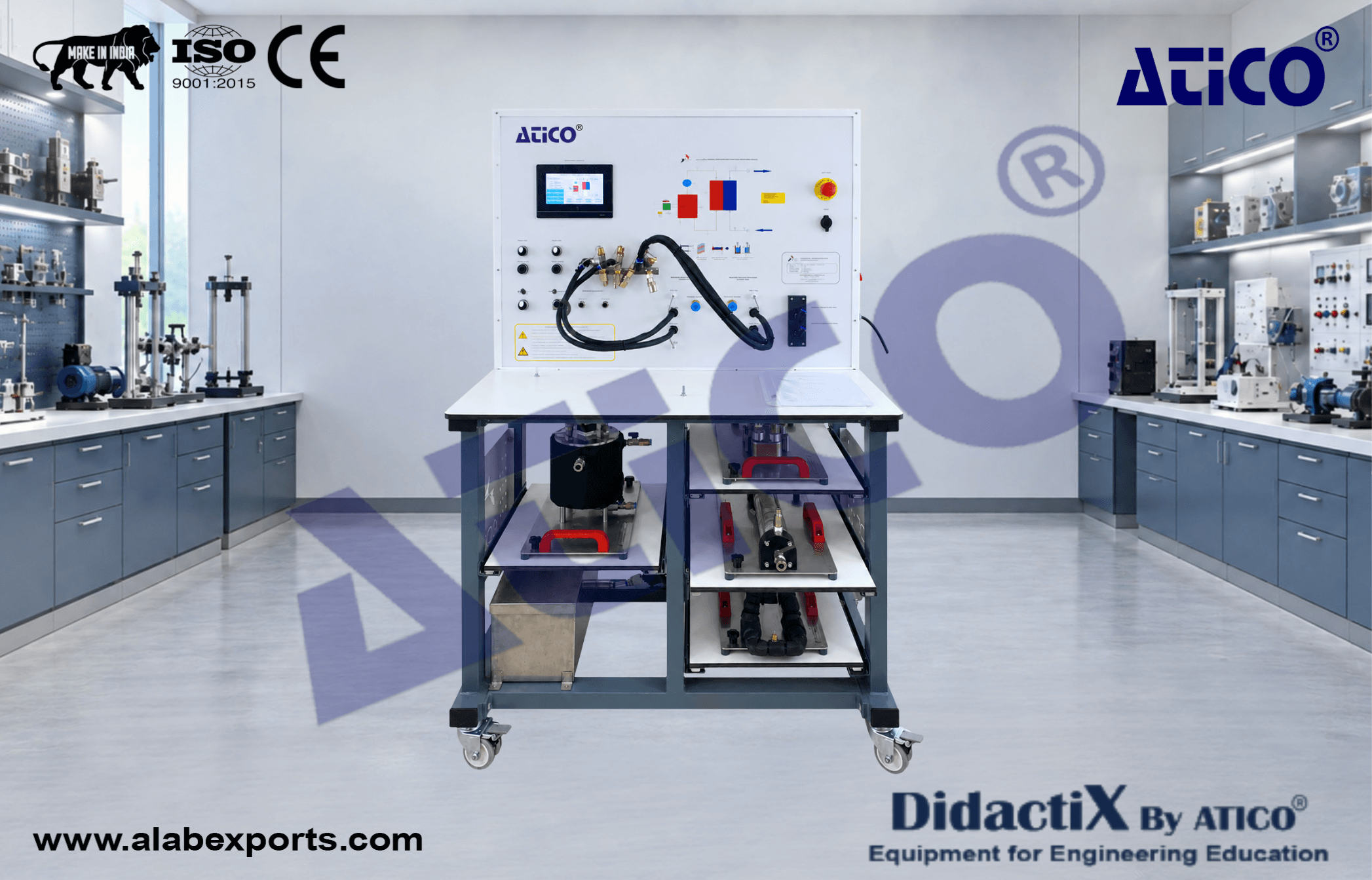 Heat Exchanger Experiment Teaching Equipment