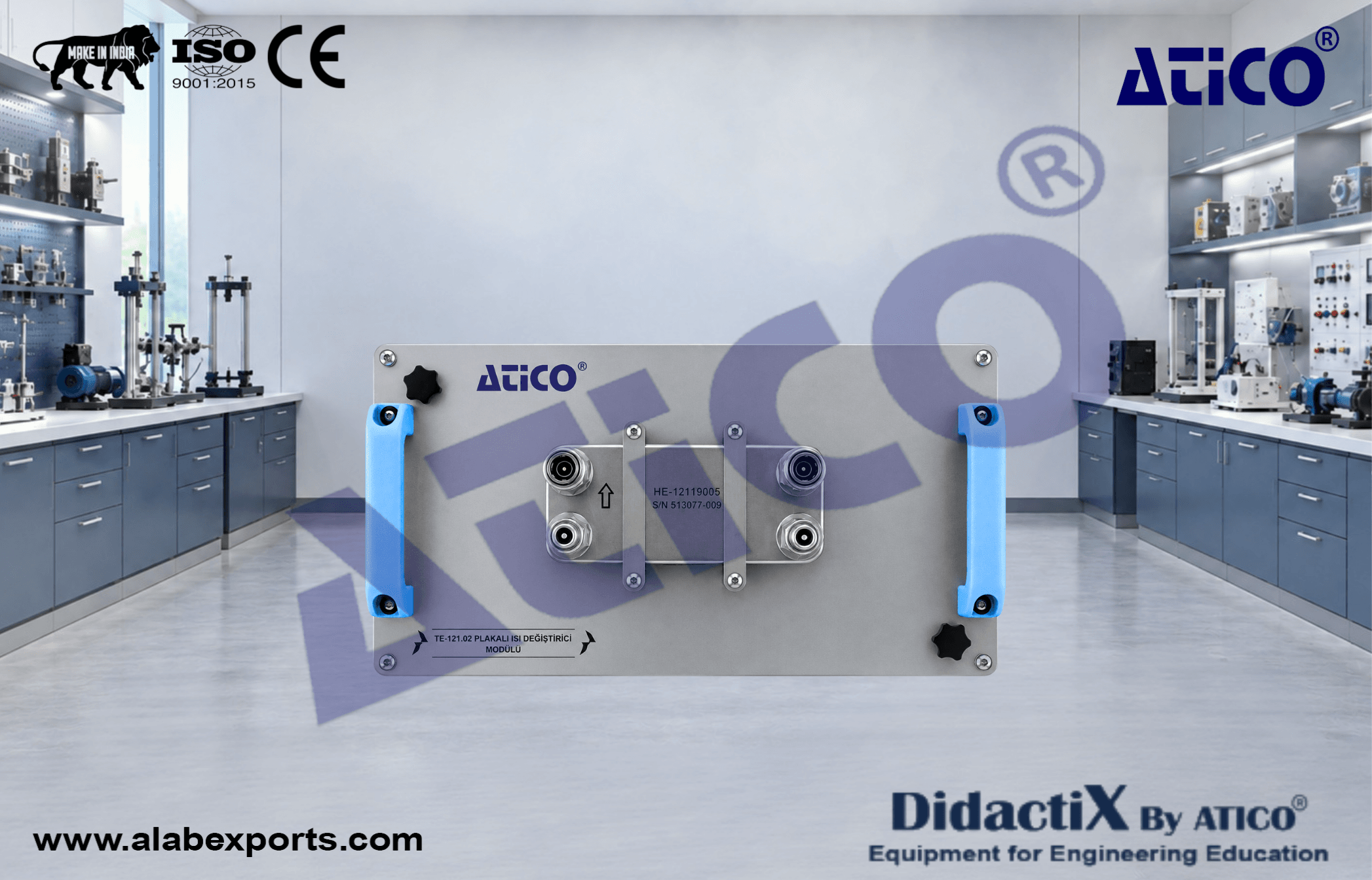 Plate Heat Exchanger Module Teaching Equipment