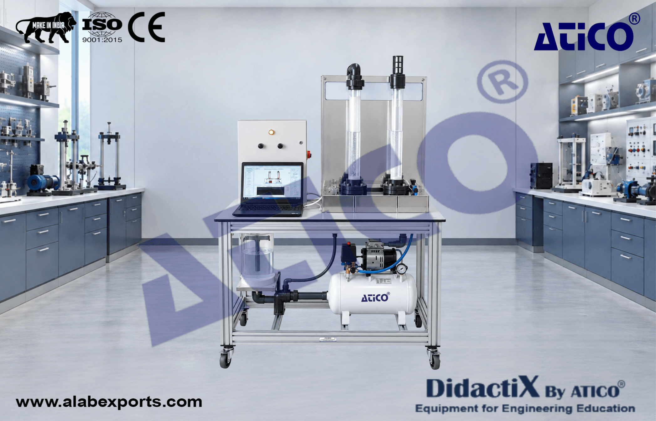 Fluidization Process Study Teaching Equipment