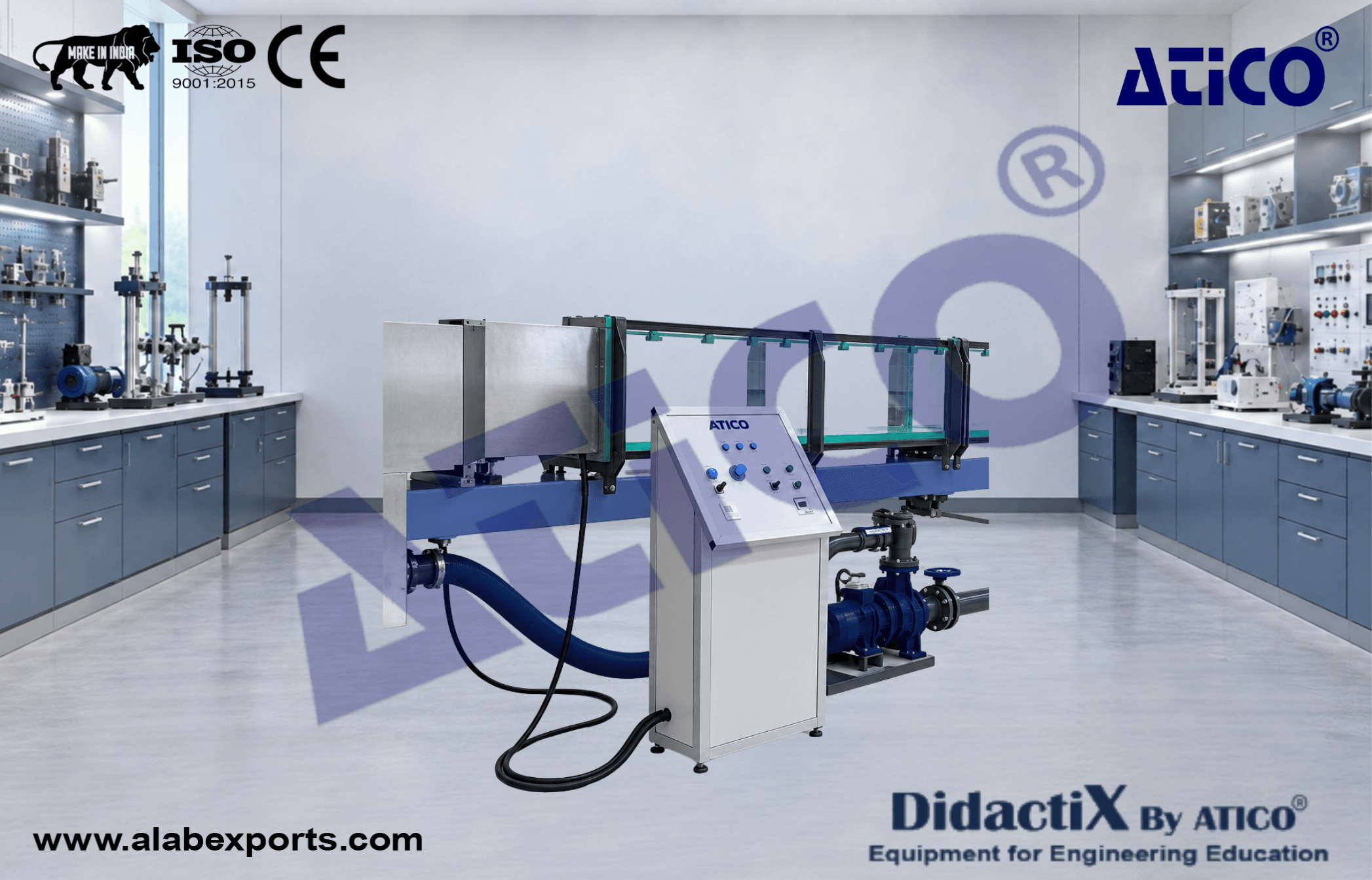 Experimental Flume Teaching Equipment