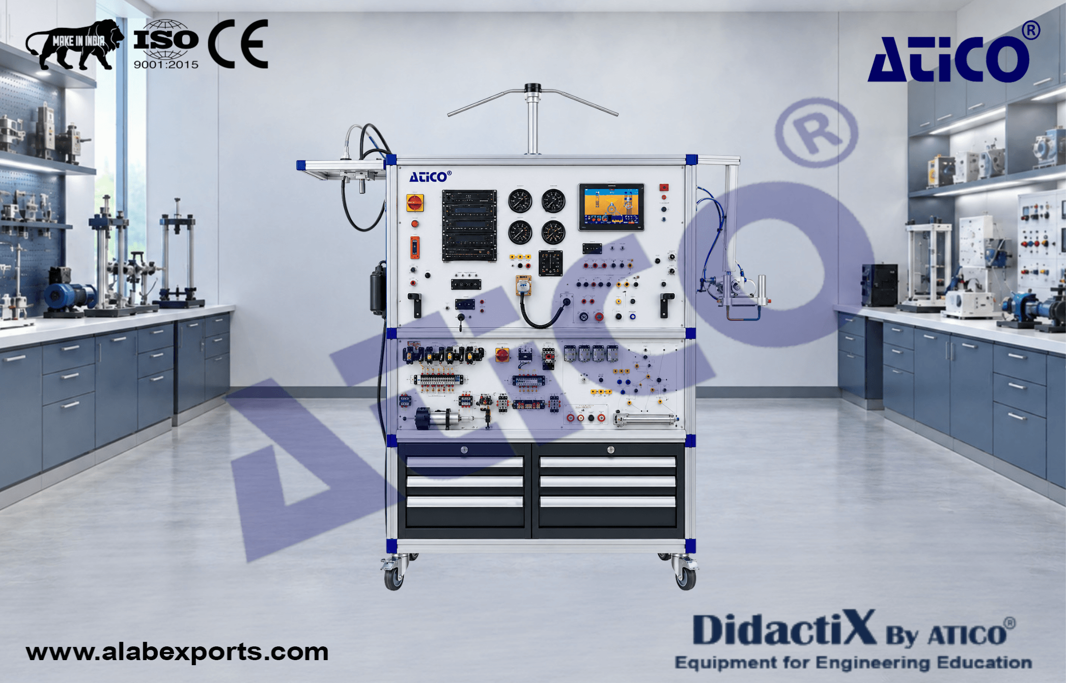 Avionics and Cockpit Instrumentation System Trainer