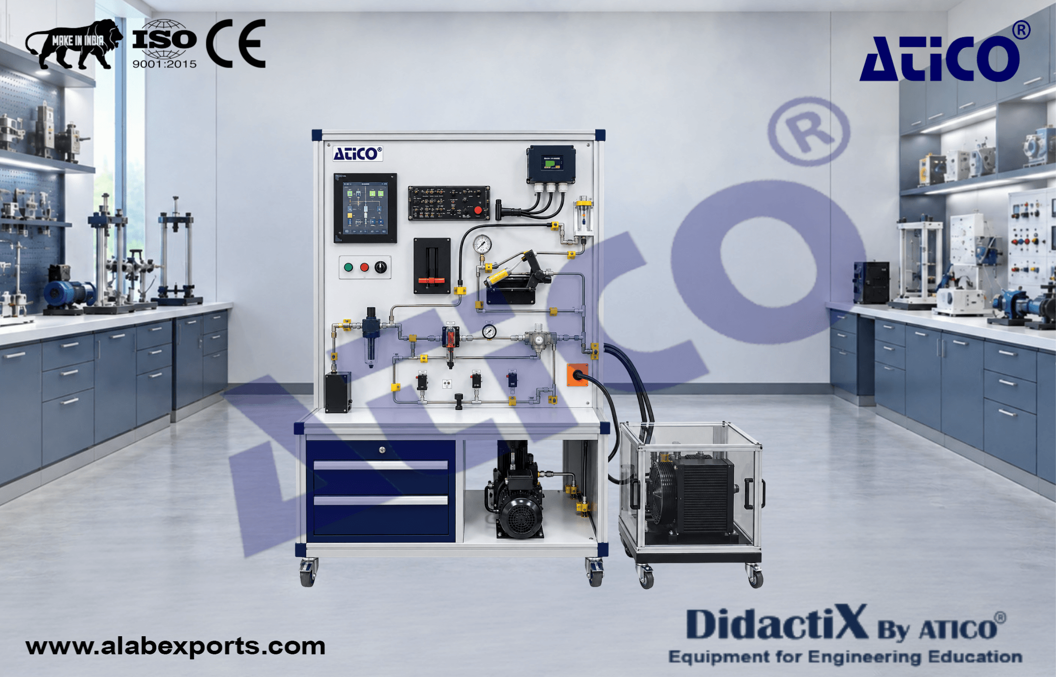 Anti skid & Autobrake System Training Set with One Wheel