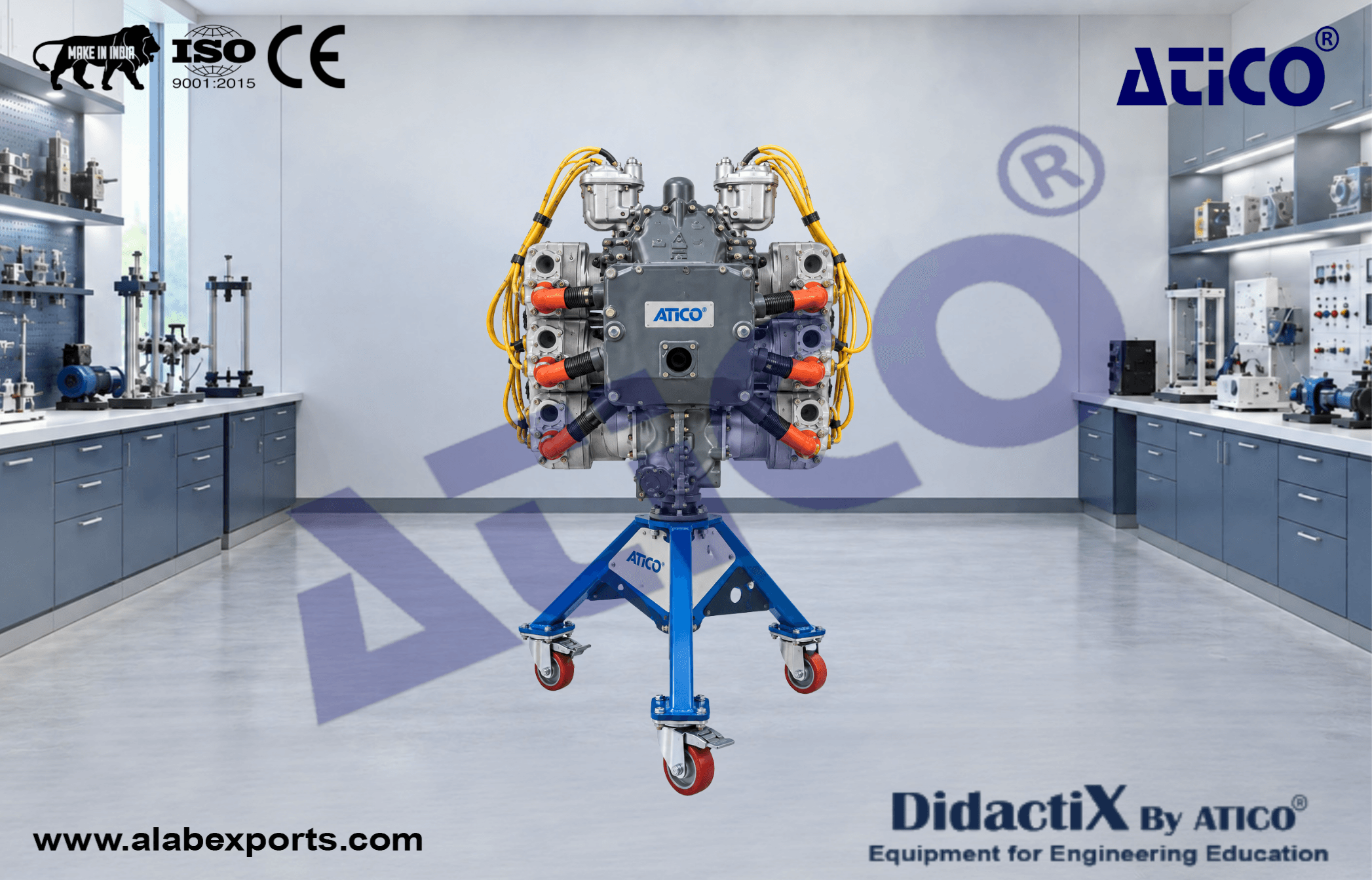 Teardown Aircraft Piston Engine