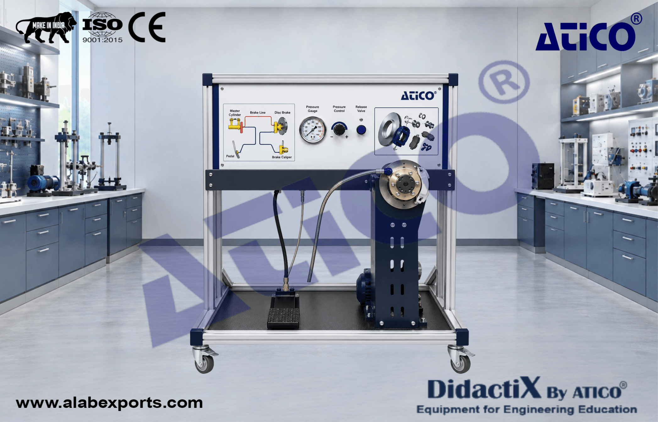 Aircraft Brake System Trainer Multi Disc
