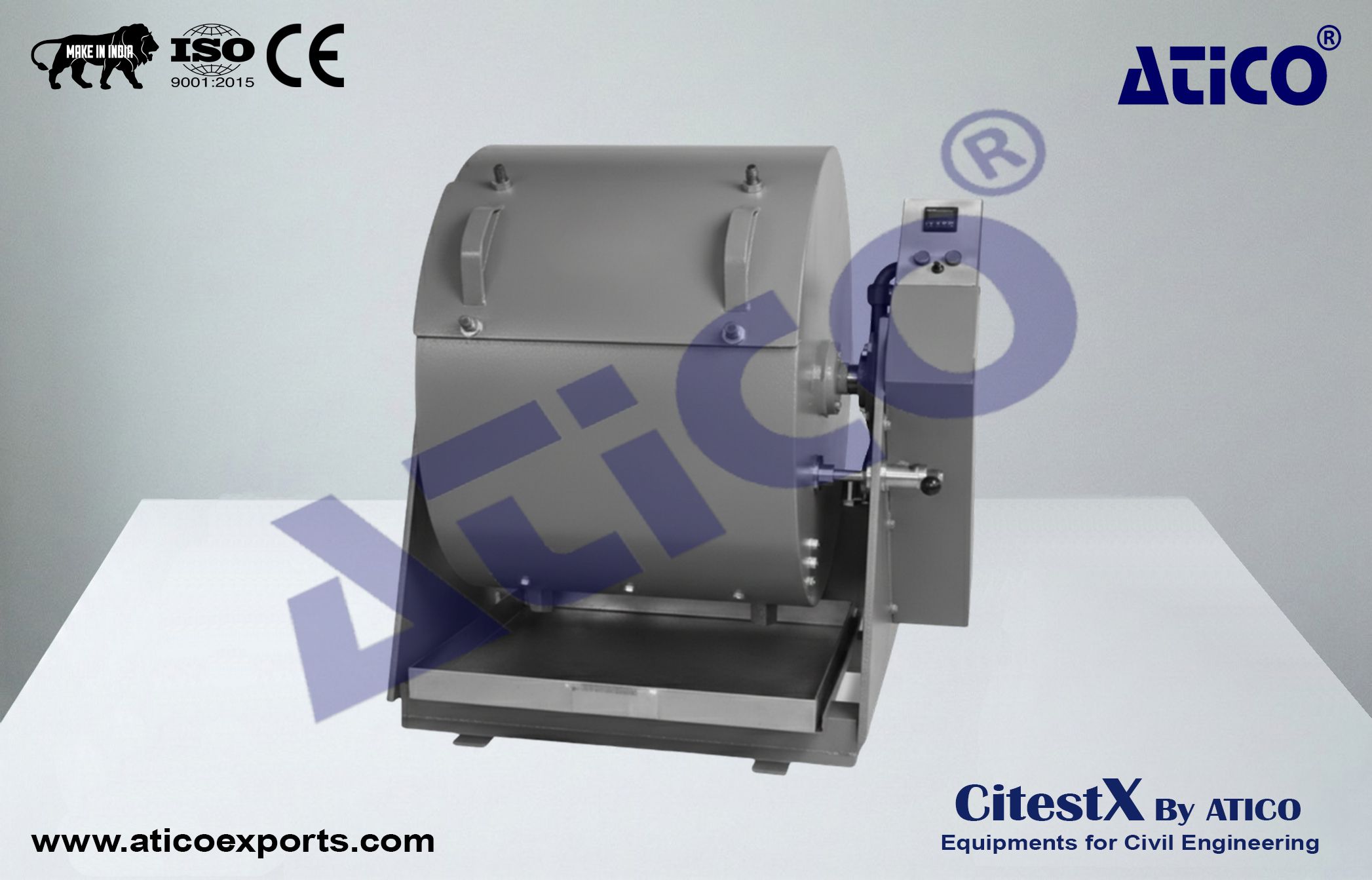 Los Angeles Abrasion Testing Machine - Digital