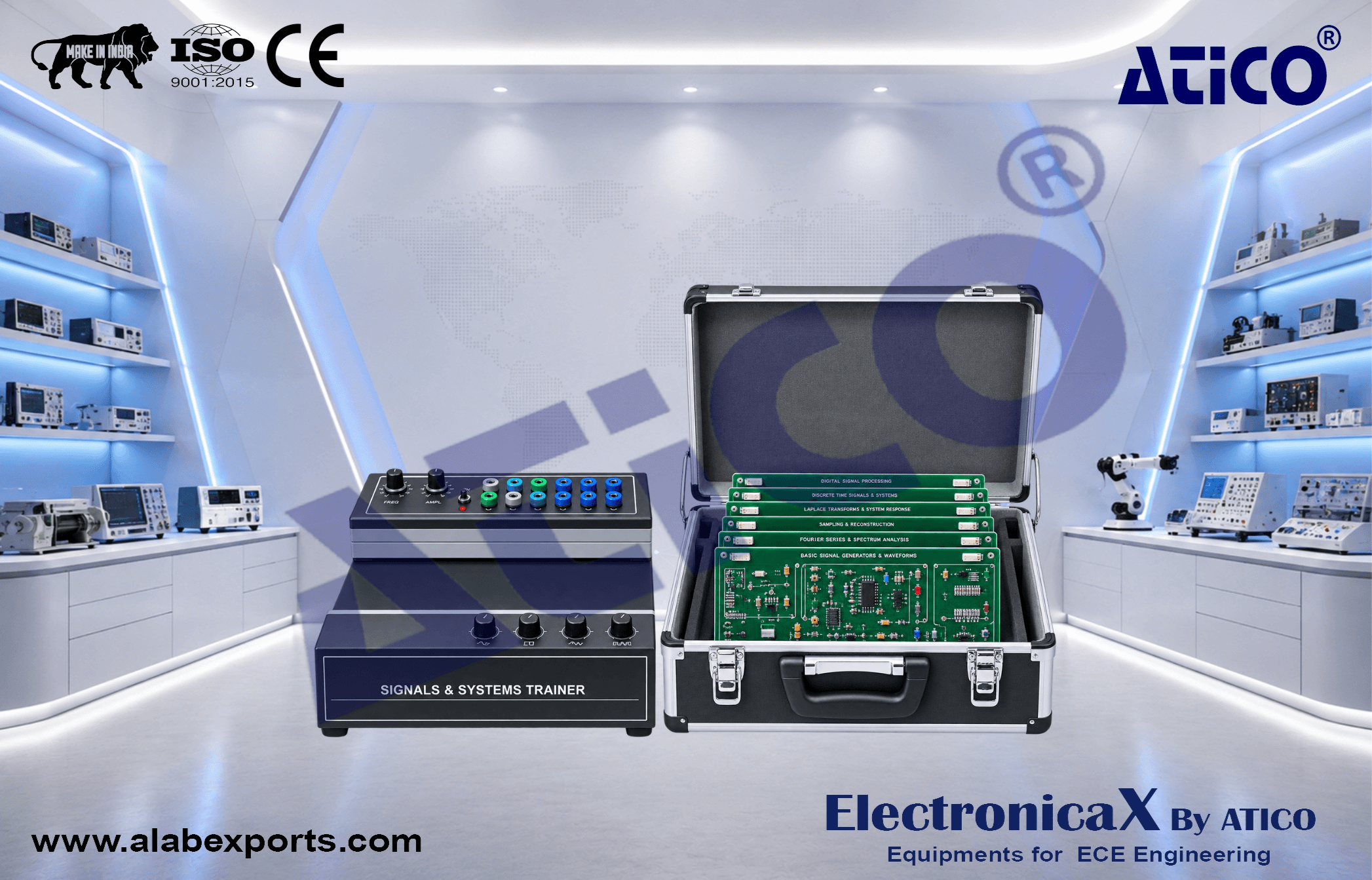 Analog & Digital Communication Trainer