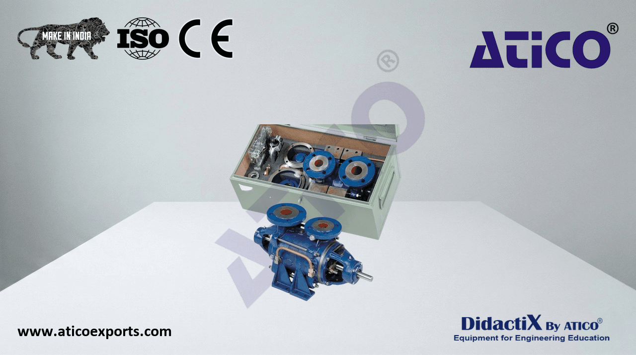 Assembly & maintenance exercise: multistage centrifugal pump Deluxe